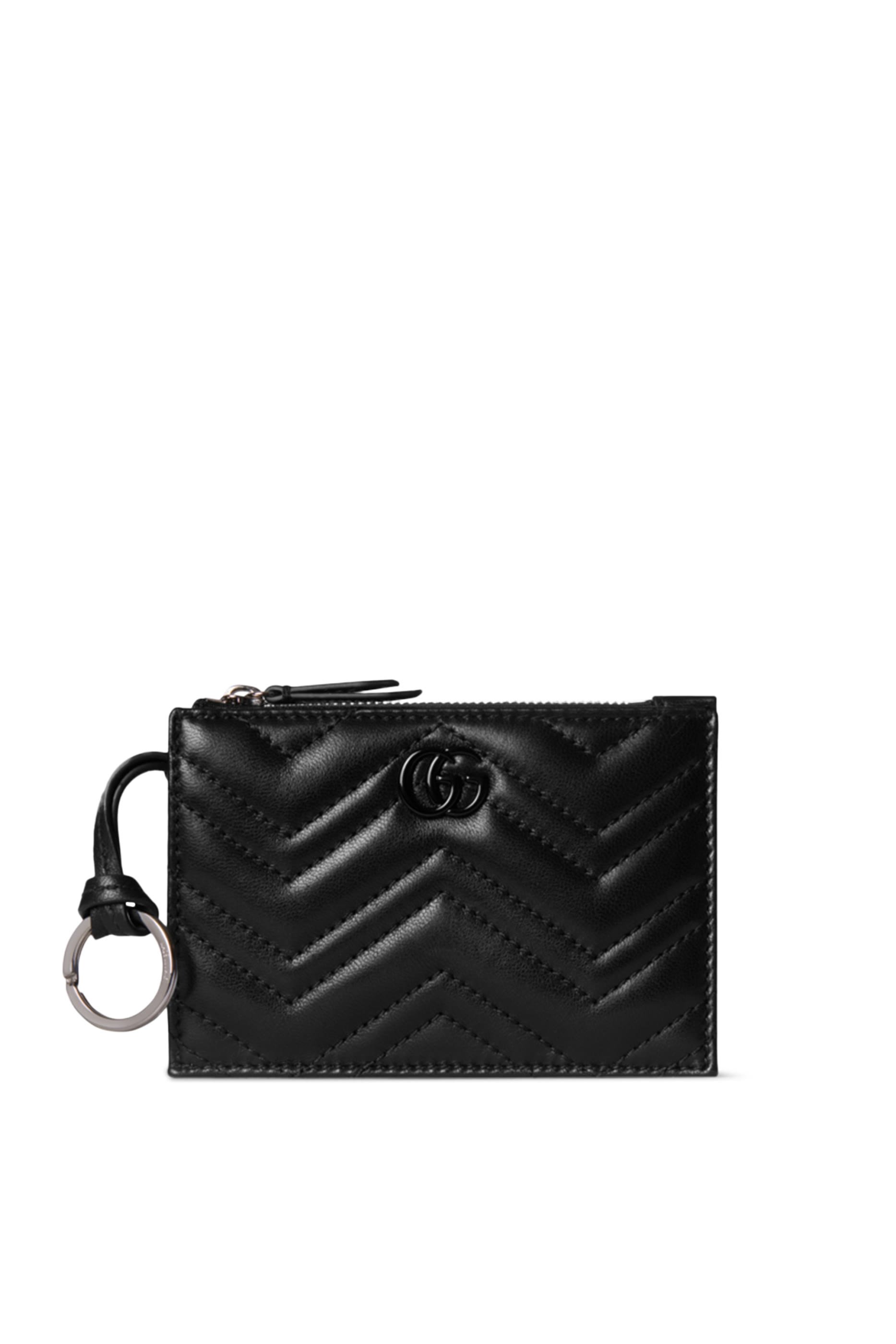 GG Marmont Zip Key Pouch