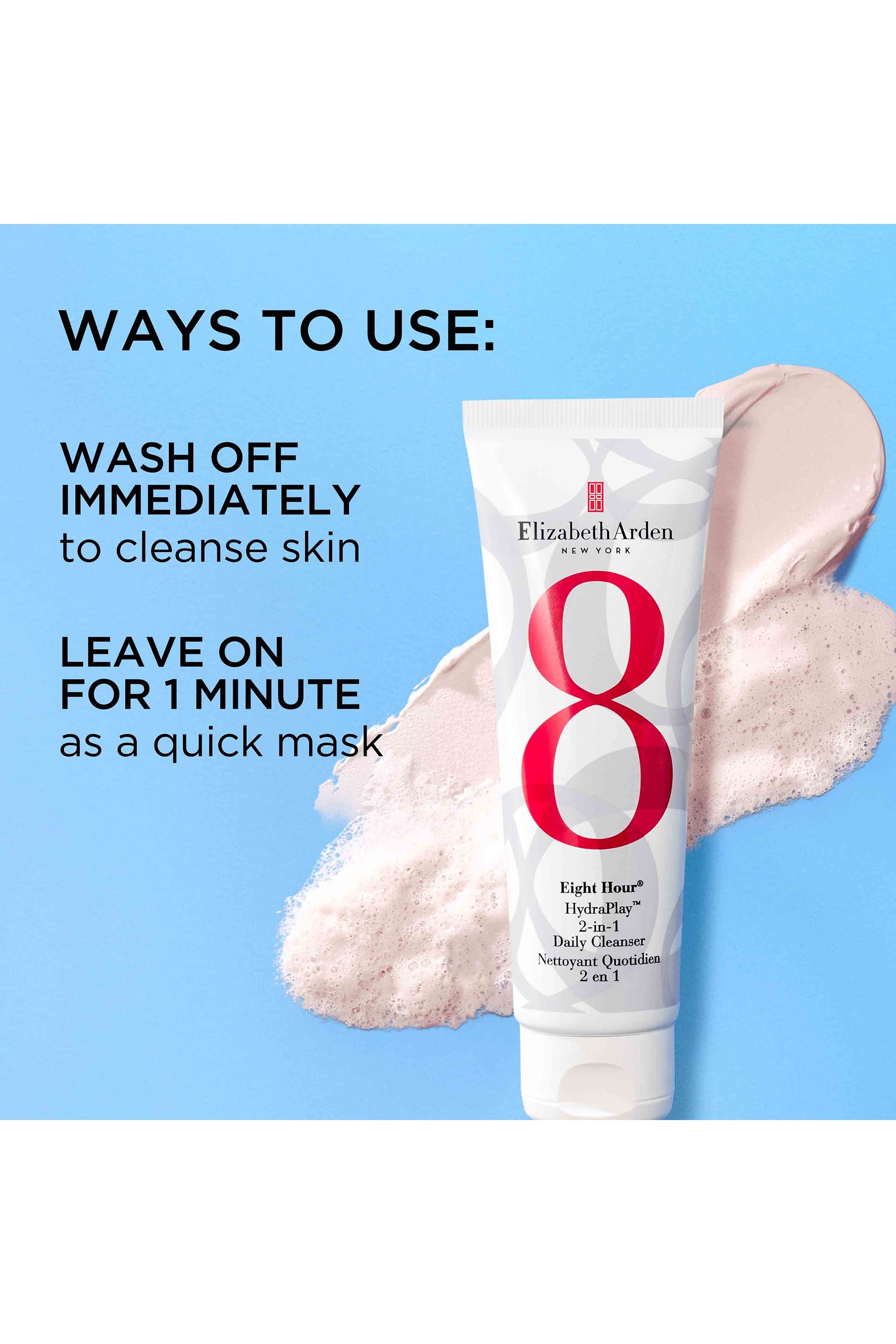  Eight Hour&reg; HydraPlay&trade; 2-in-1 Daily Cleanser
