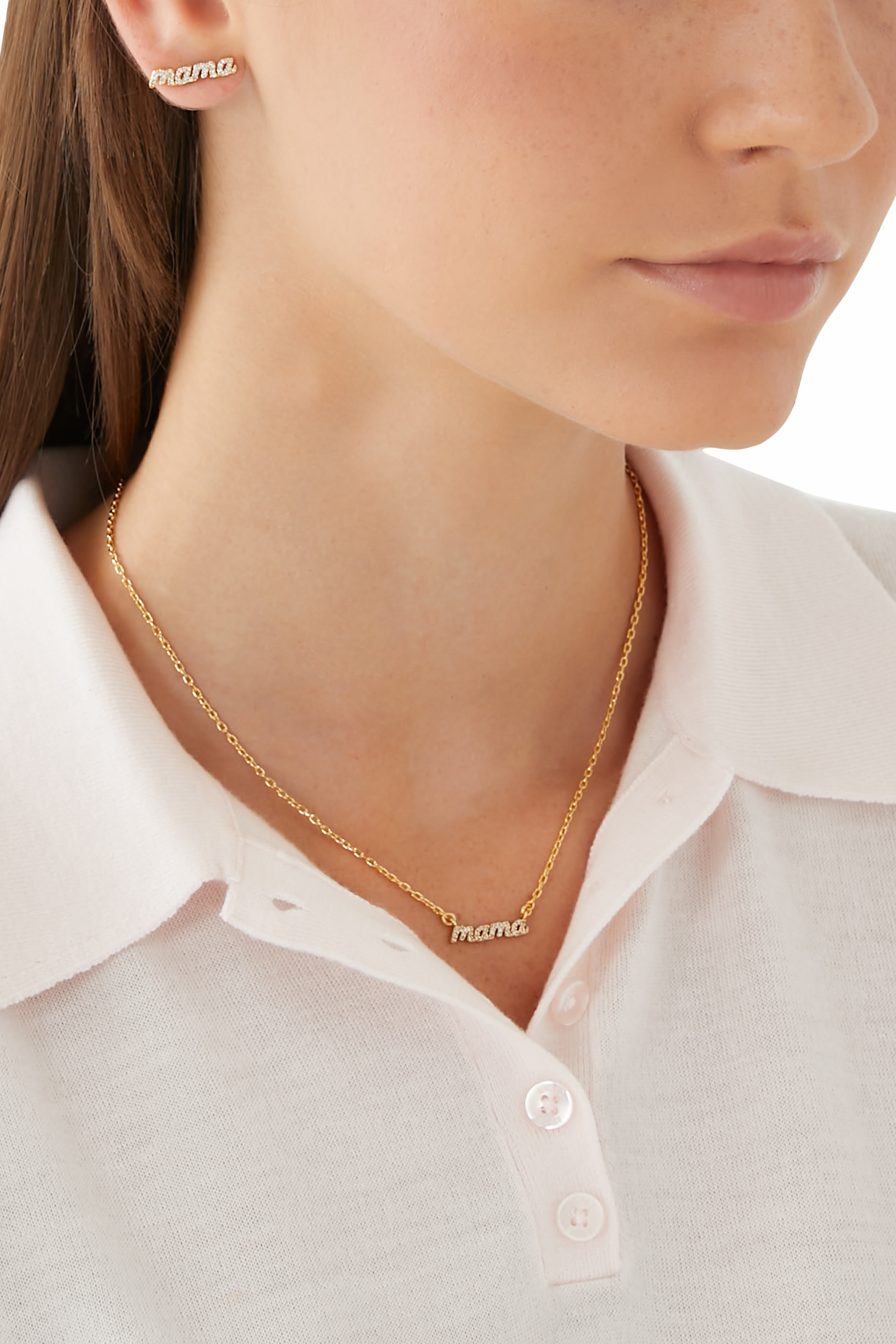 Mama Said Pav&eacute; Pendant