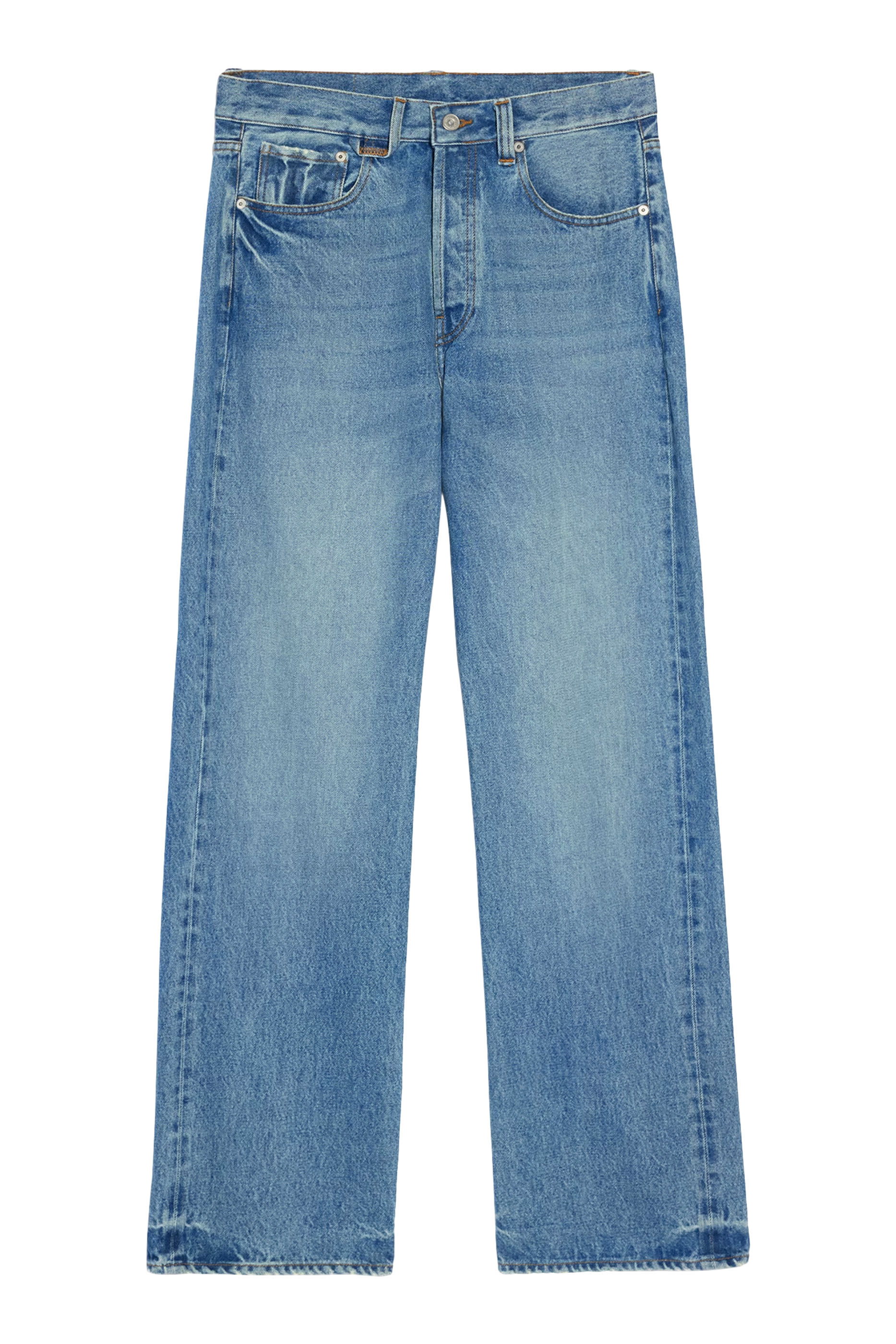 The Straight De-N&icirc;mes Denim Pants