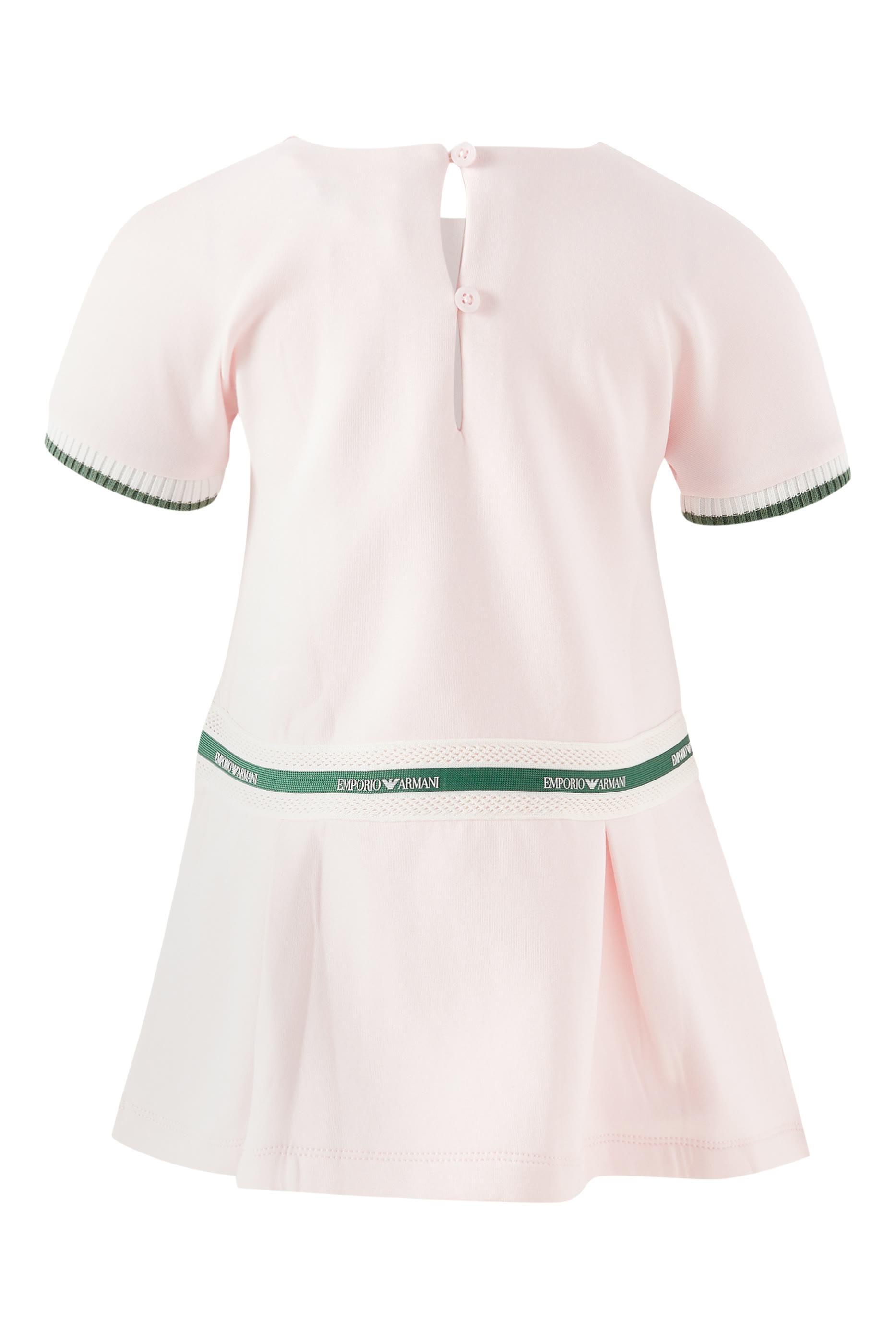 Kids Text Logo Tape Dress