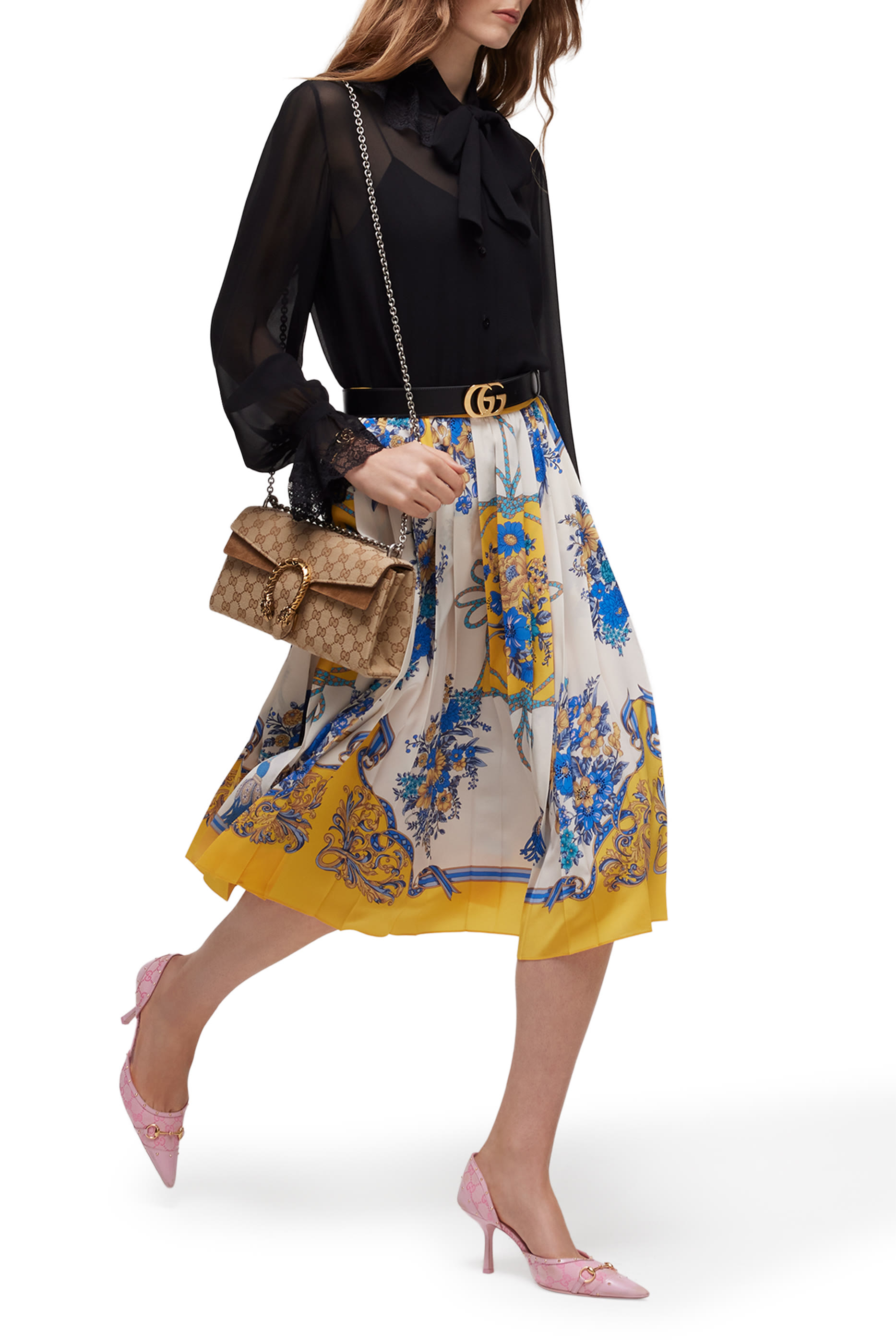 Light Silk Georgette Shirt