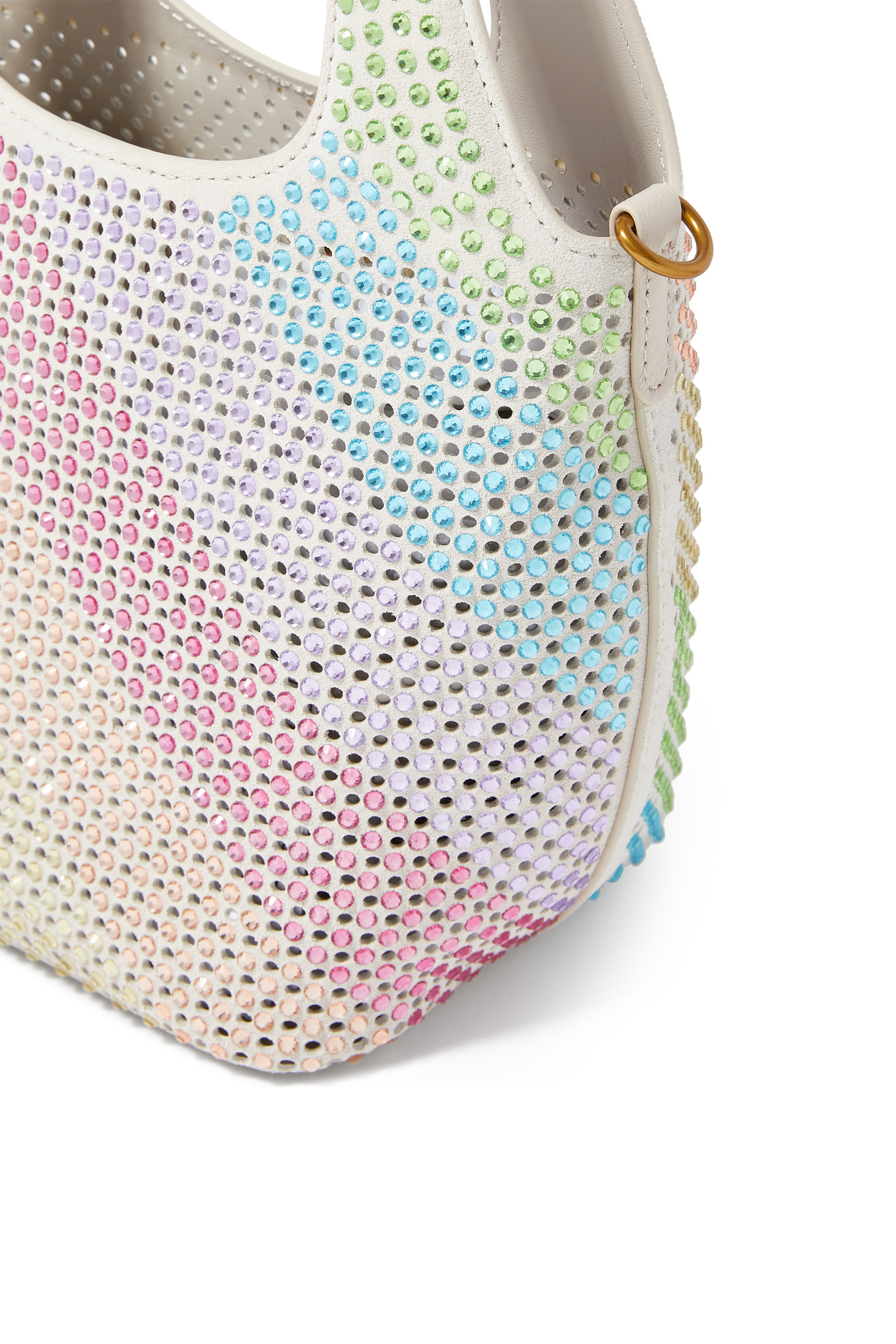 Small Chelsea Crystal Mini Bucket Bag