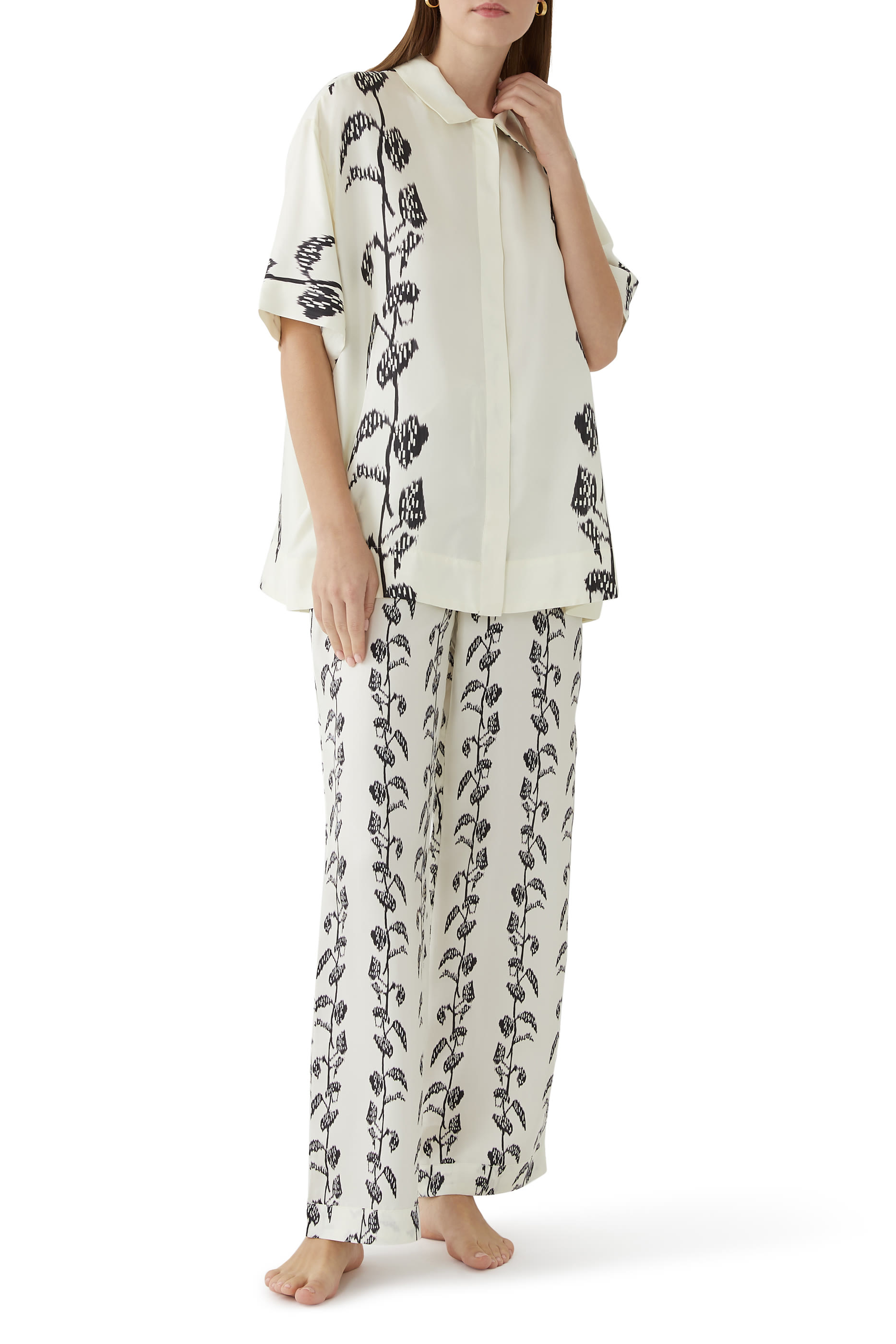 The Aurelia Silk Pyjama Trousers