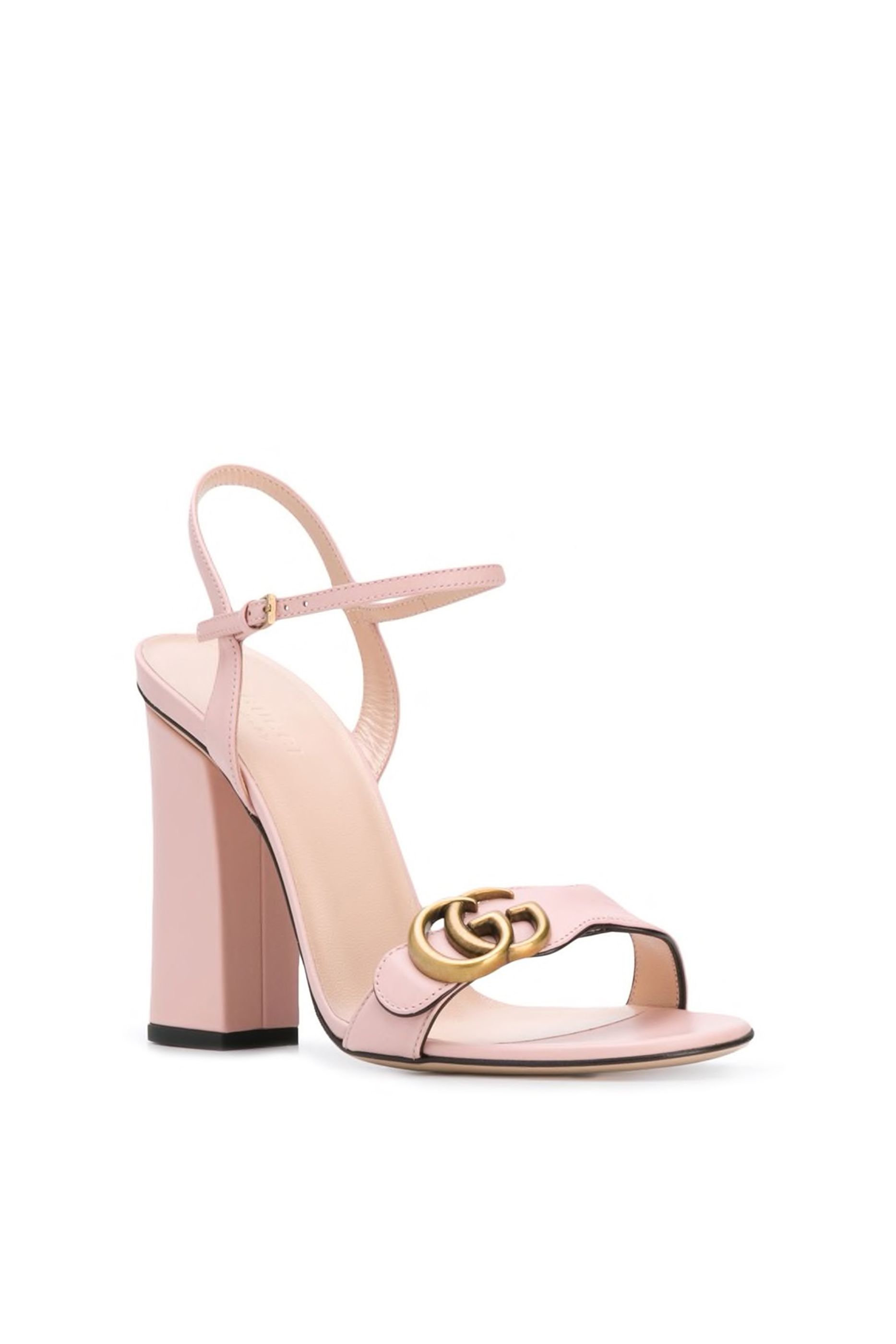 Marmont Logo-Embellished Leather Sandals
