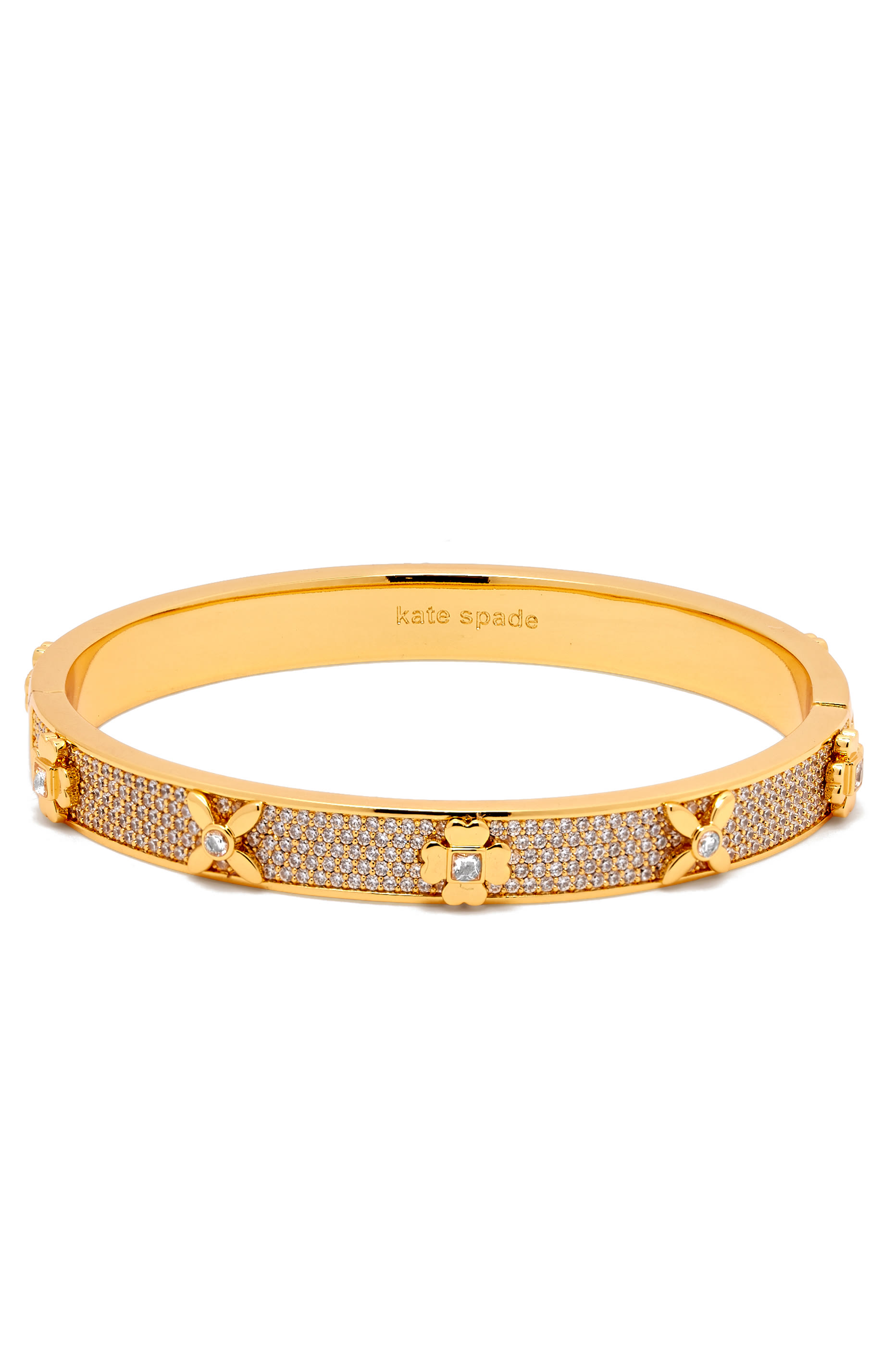 Heritage Bloom Hinged Bangle