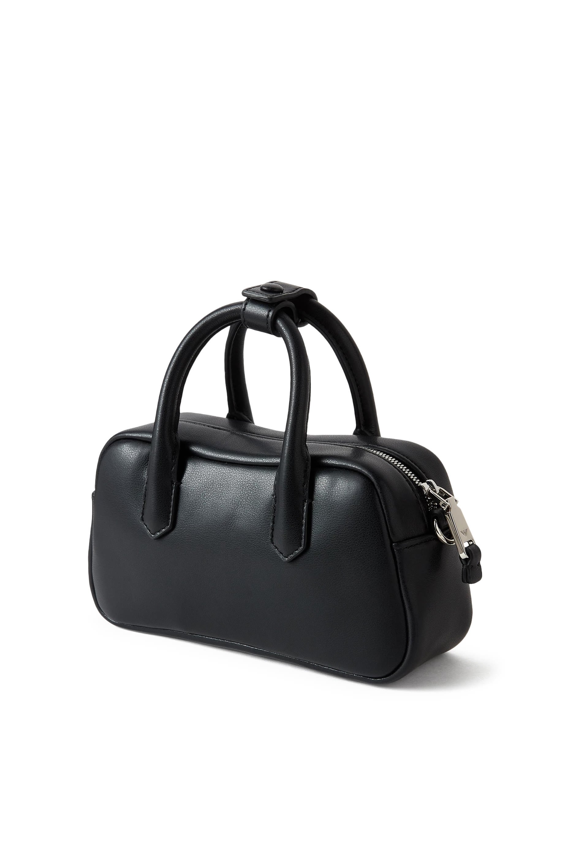 XS Logo Leather Tote Bag