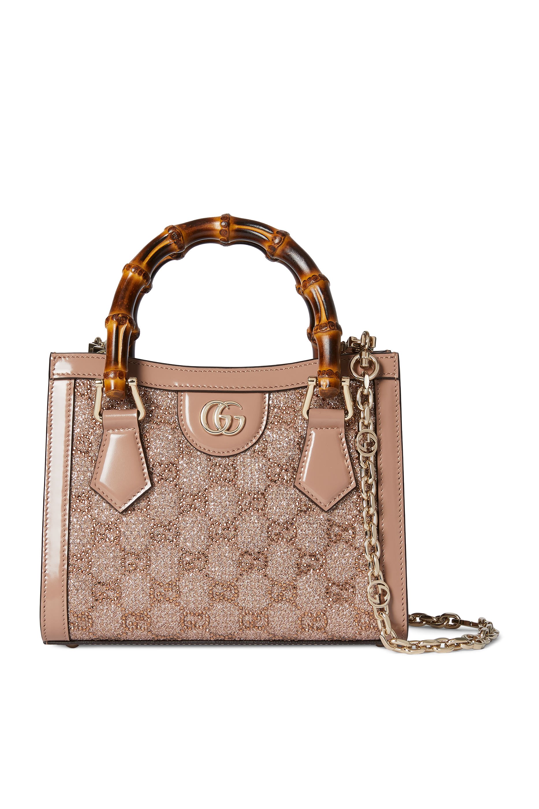 Diana Crystals Small Tote Bag 