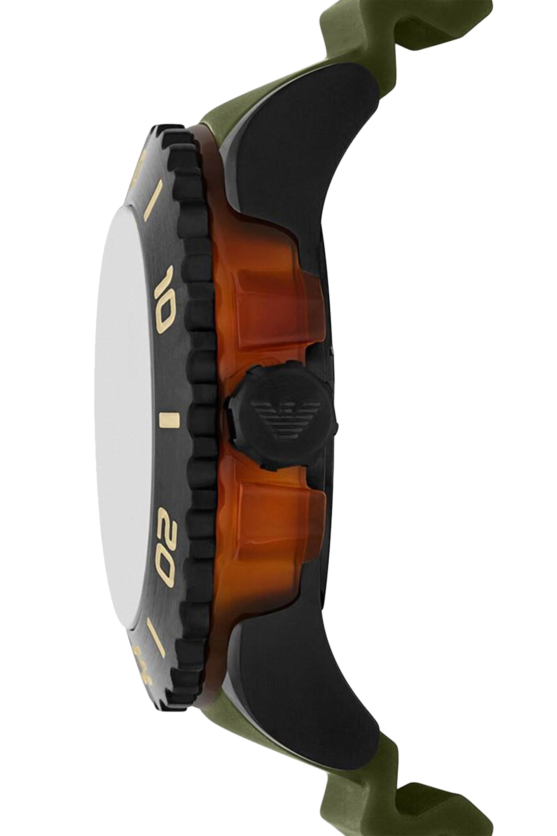 Aqua Polyurethane Watch, 46mm