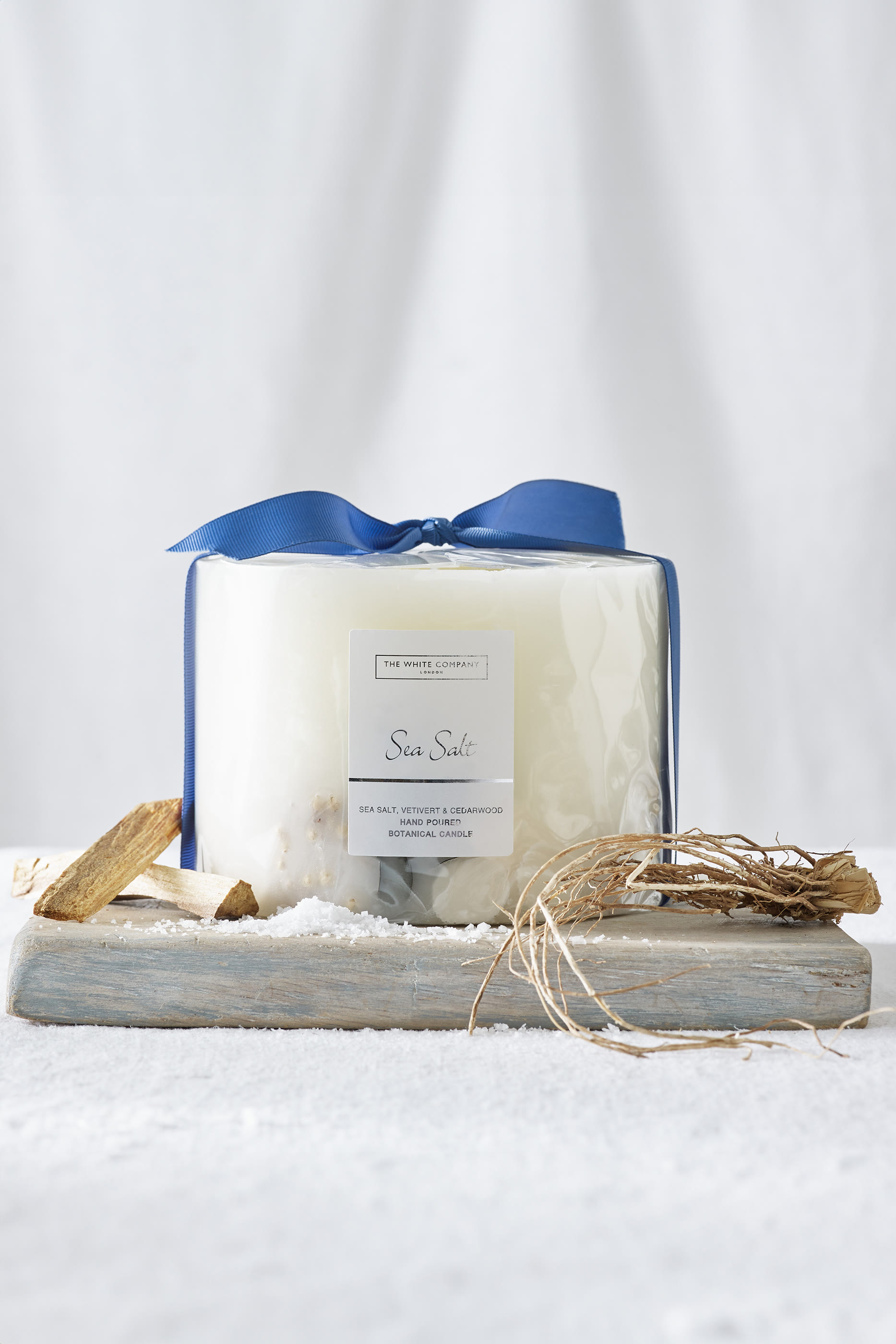 Sea Salt Large Botanical Candle