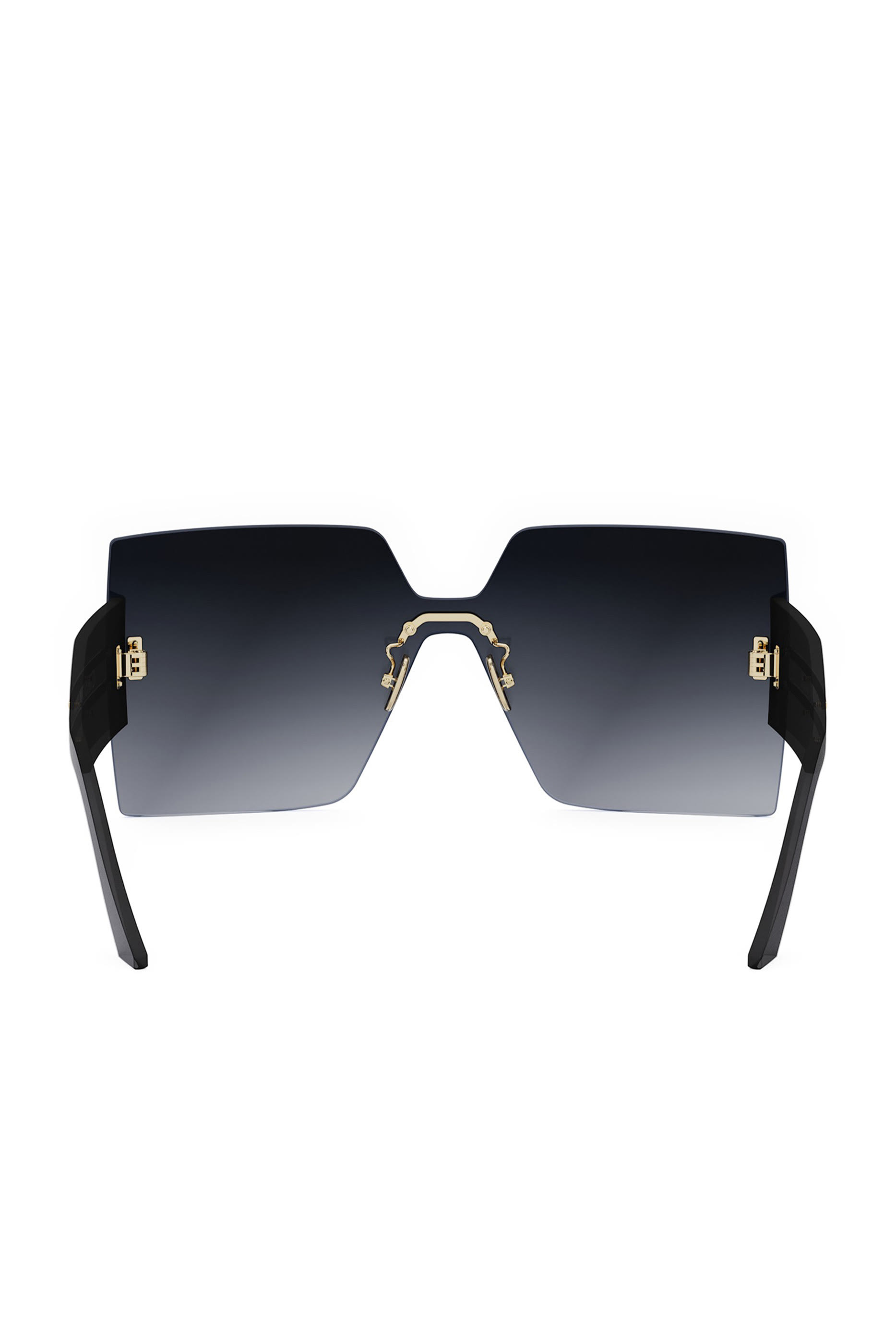 DiorClub M5U Silver Geometric Sunglasses