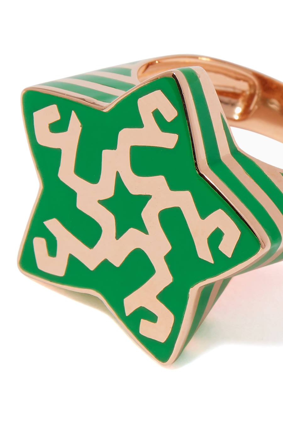 Letter Ein Star Ring