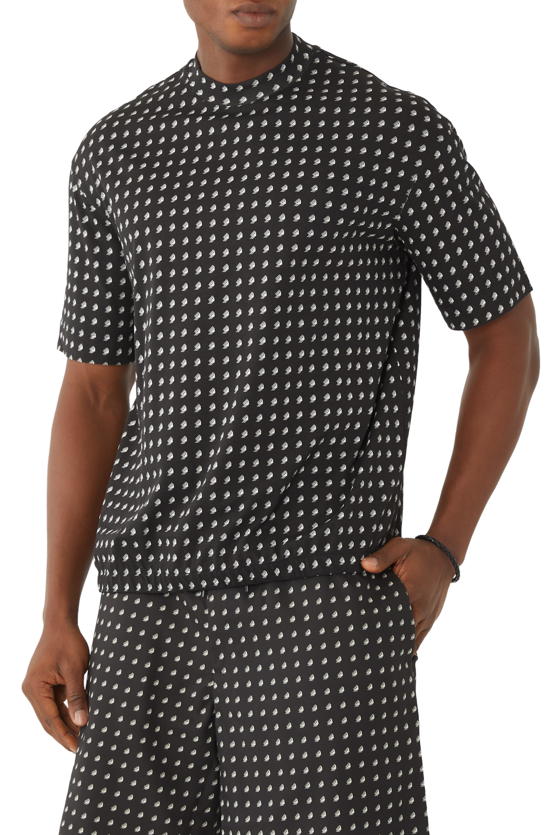 Micro Eagle Logo T-Shirt