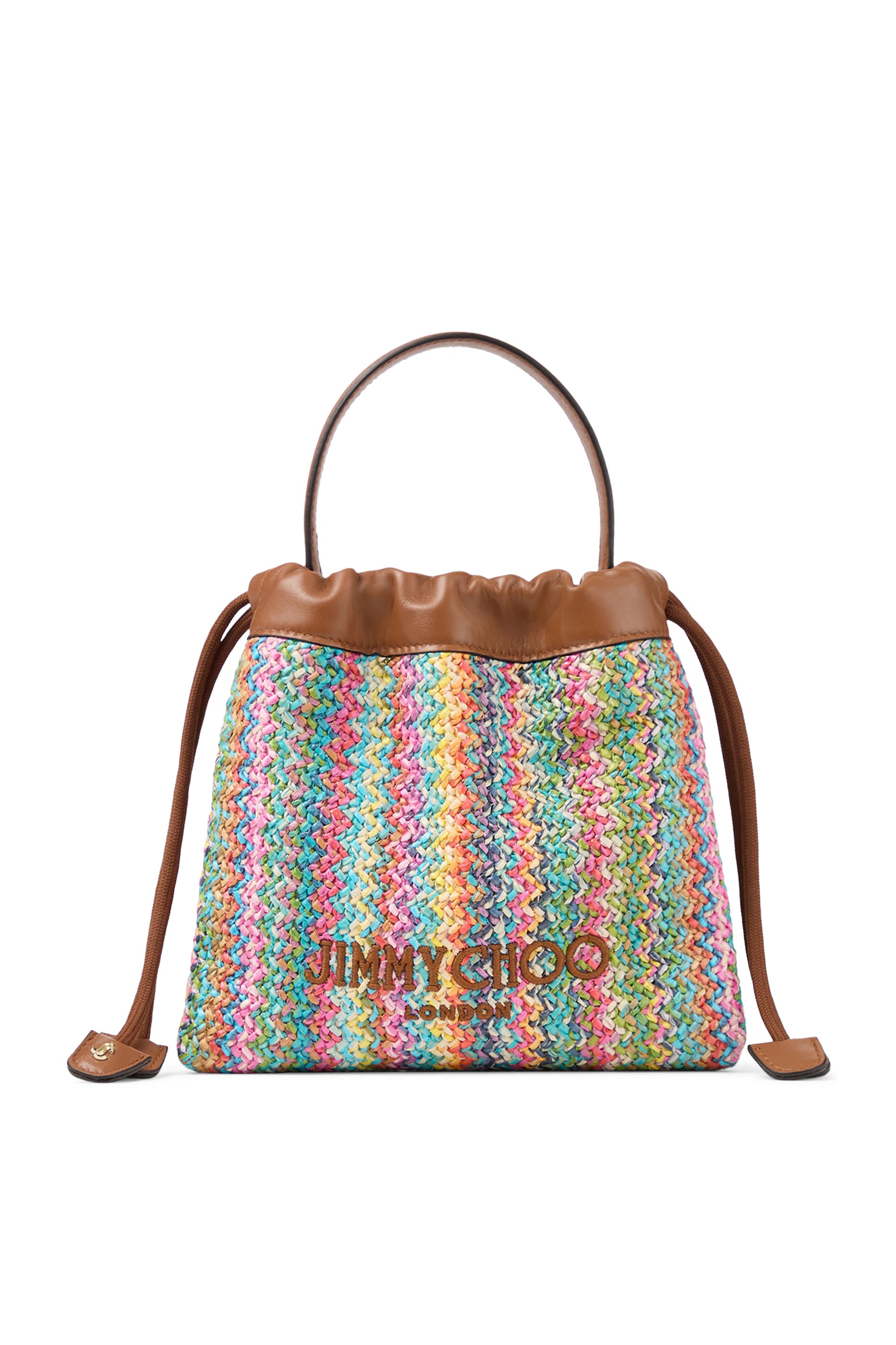 Chevron Drawstring Pouch