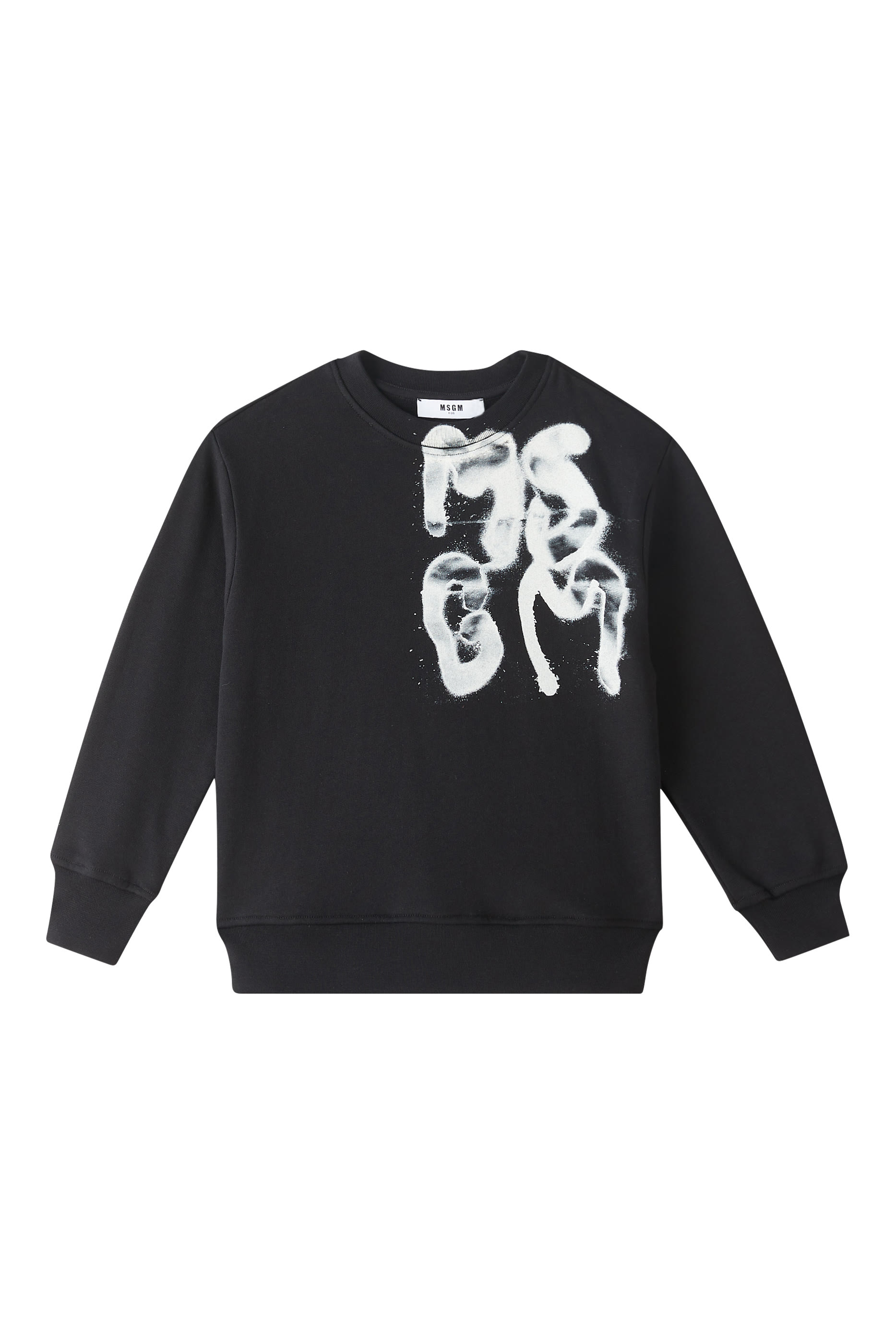 Kids Graphic Logo Cotton Sweatshirt