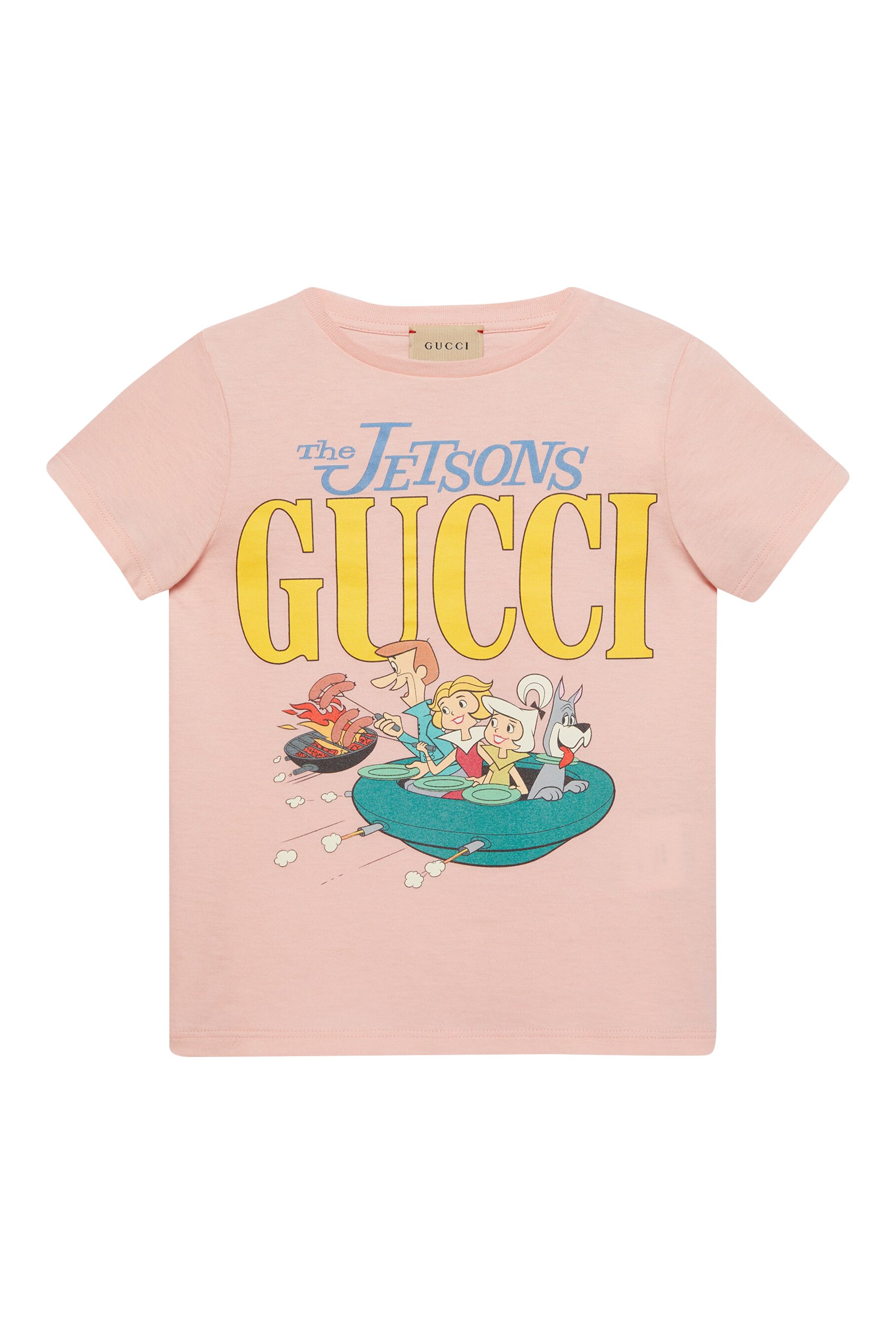 Buy Gucci Kids Jetsons Printed Cotton T-Shirt for Online