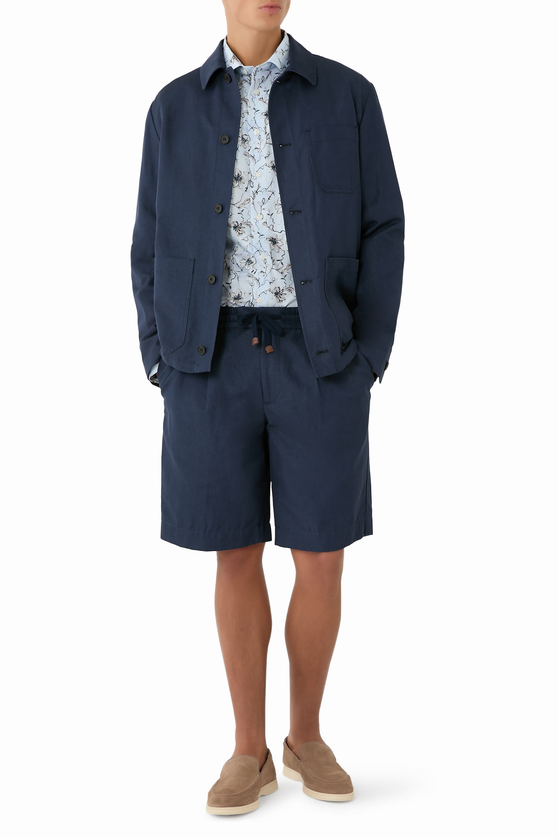 Floral Signature Twill Shirt