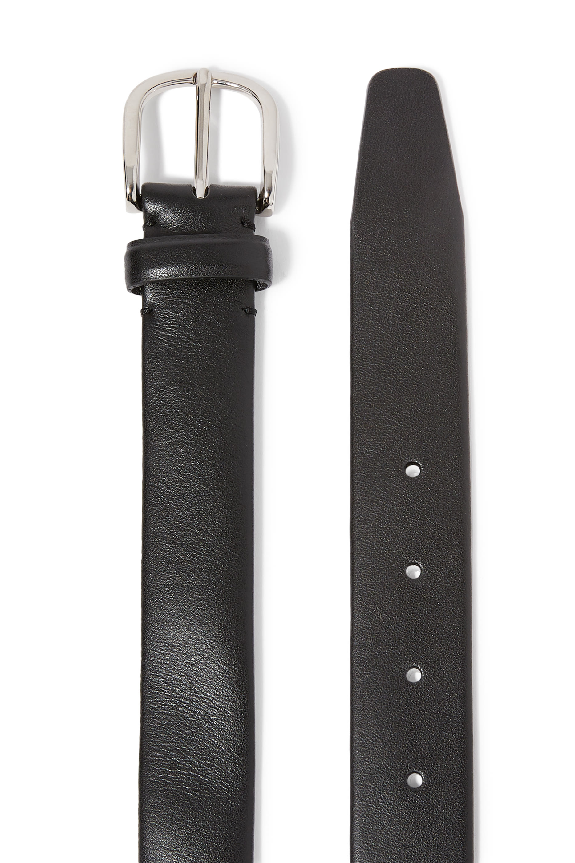 Rounded Buckle Belt