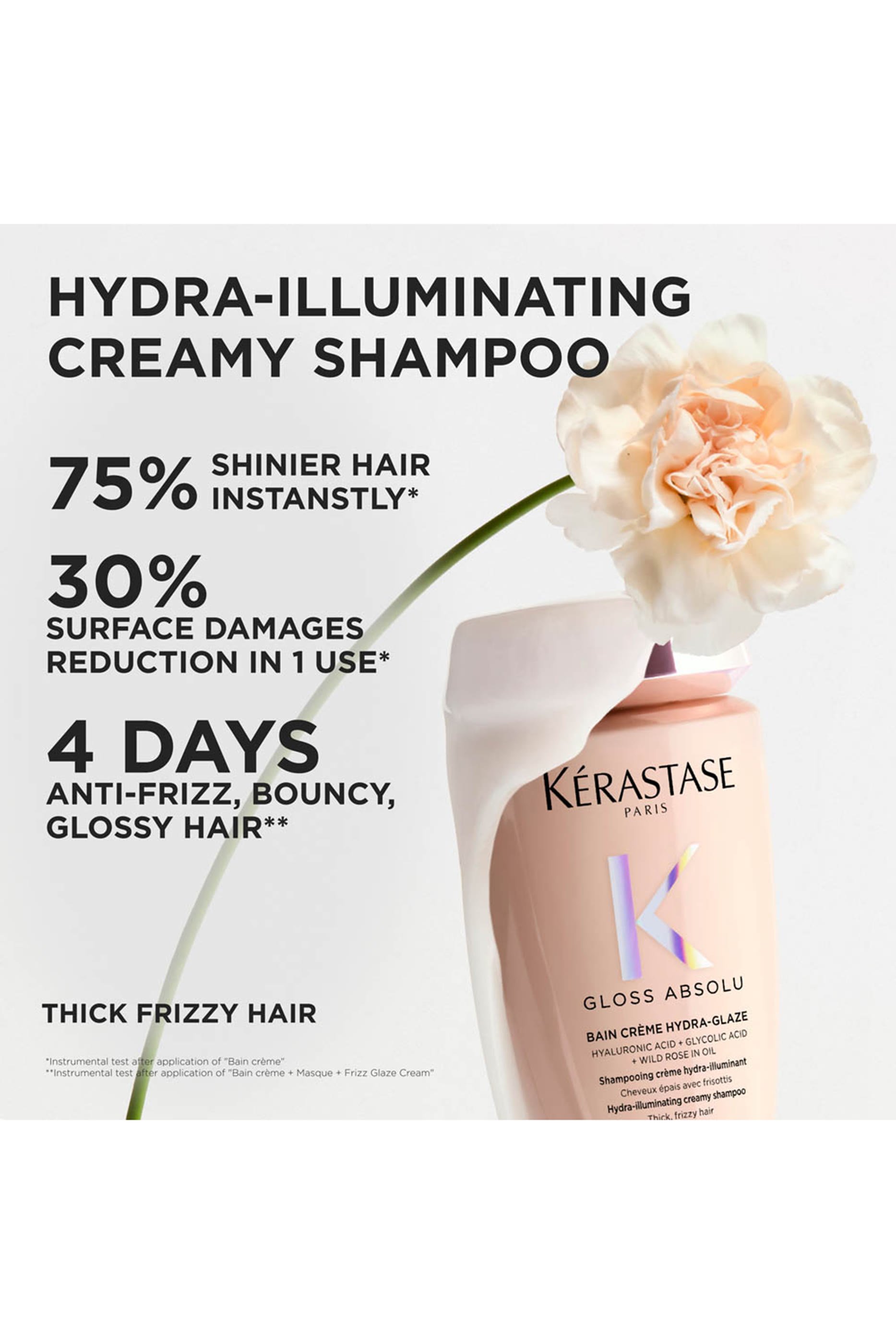  Bain Creme Hydra-Glaze Shampoo