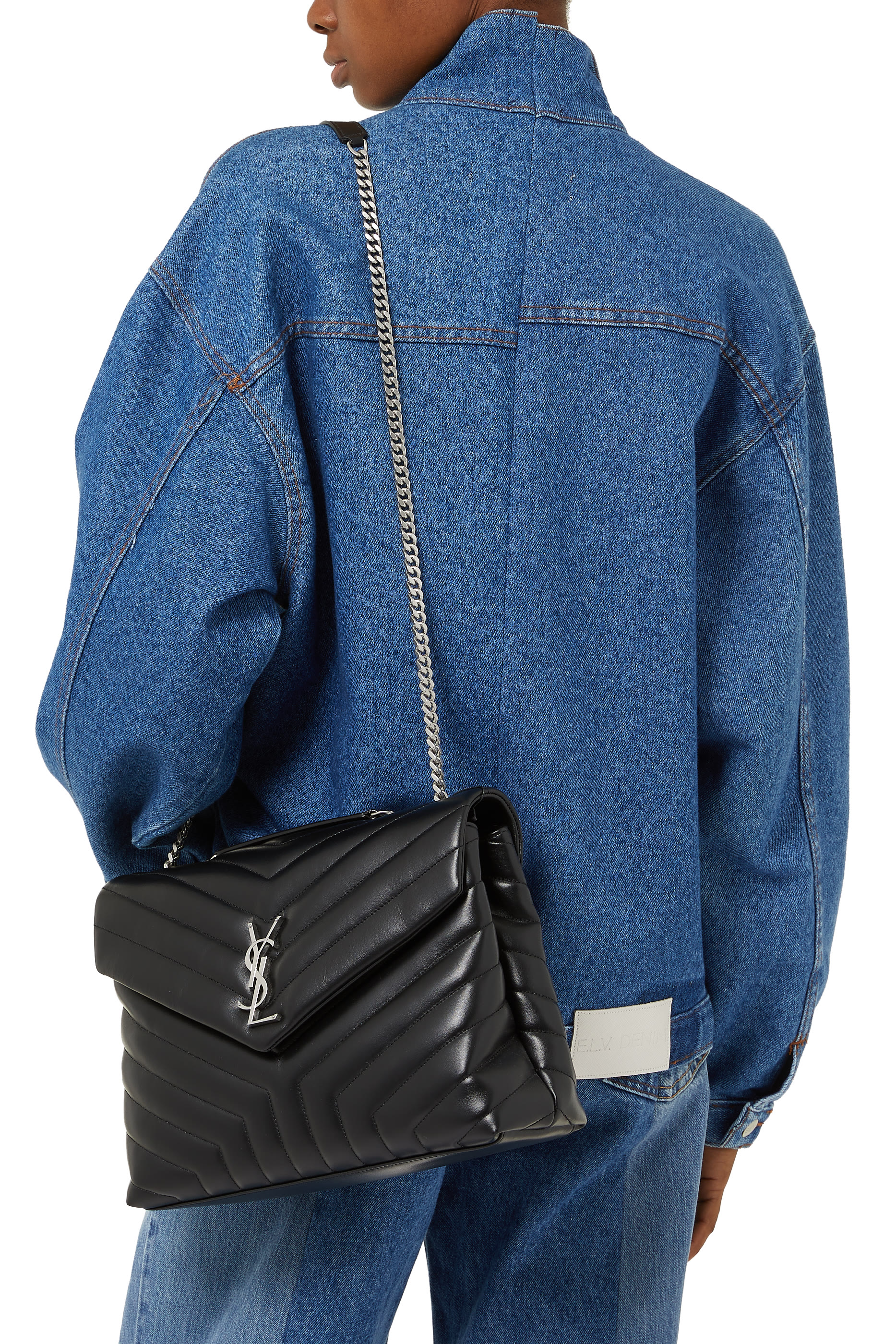 Loulou Medium in Y-Quilted Leather