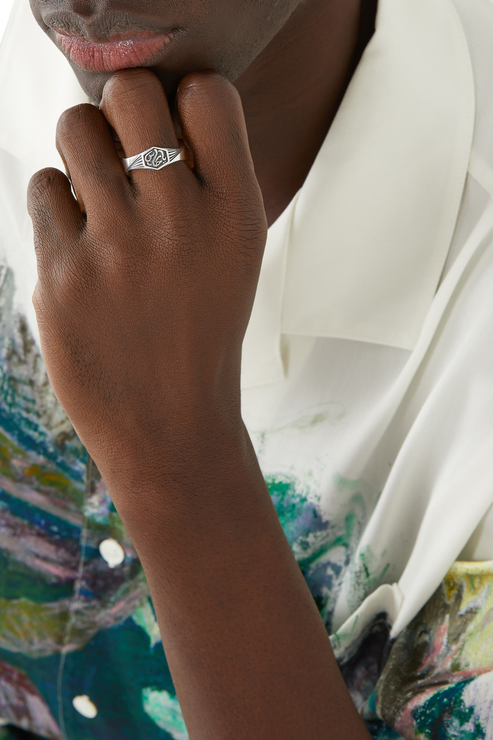 Protector Ring, Silver