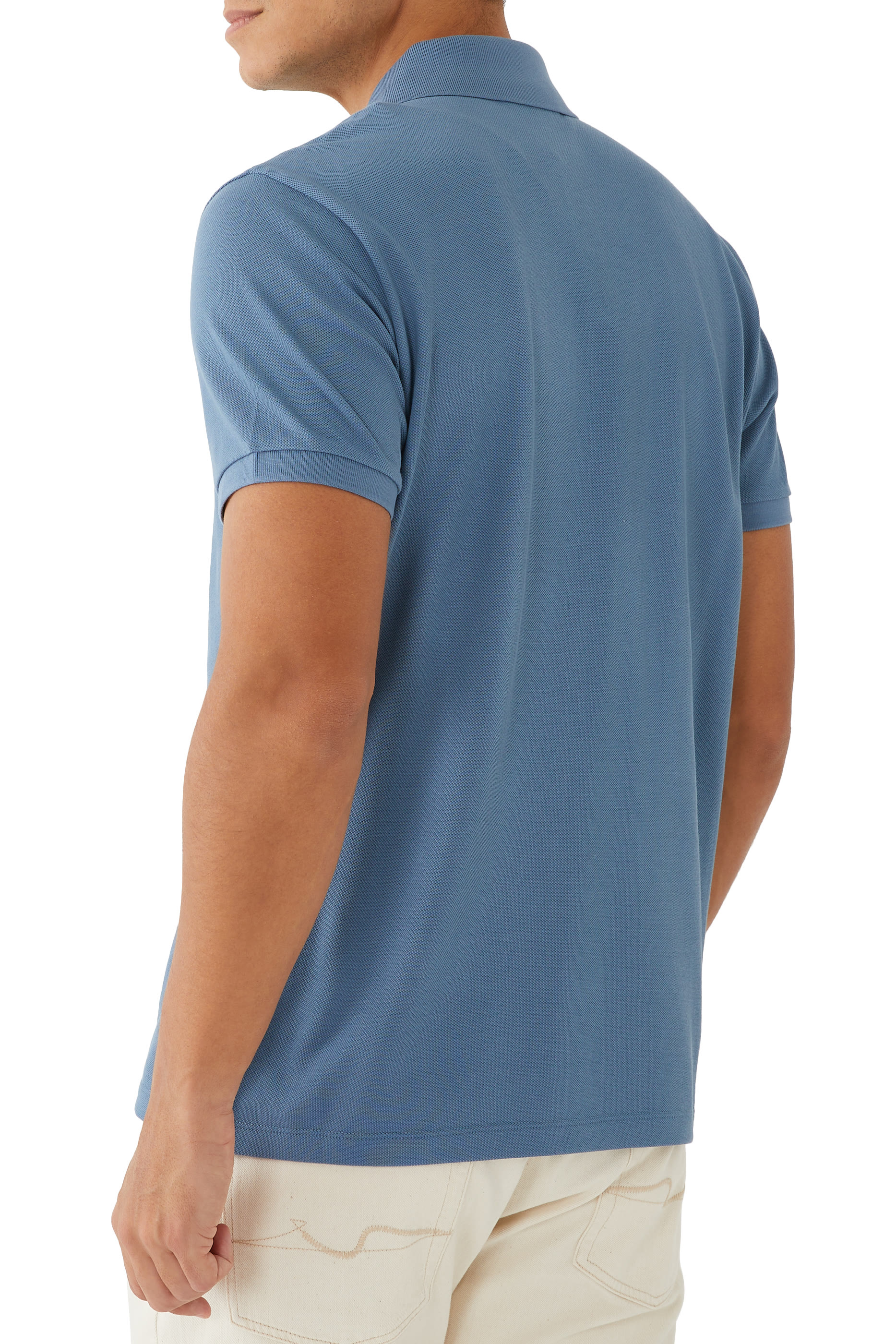 Logo-Appliquéd Pique Cotton Polo Shirt