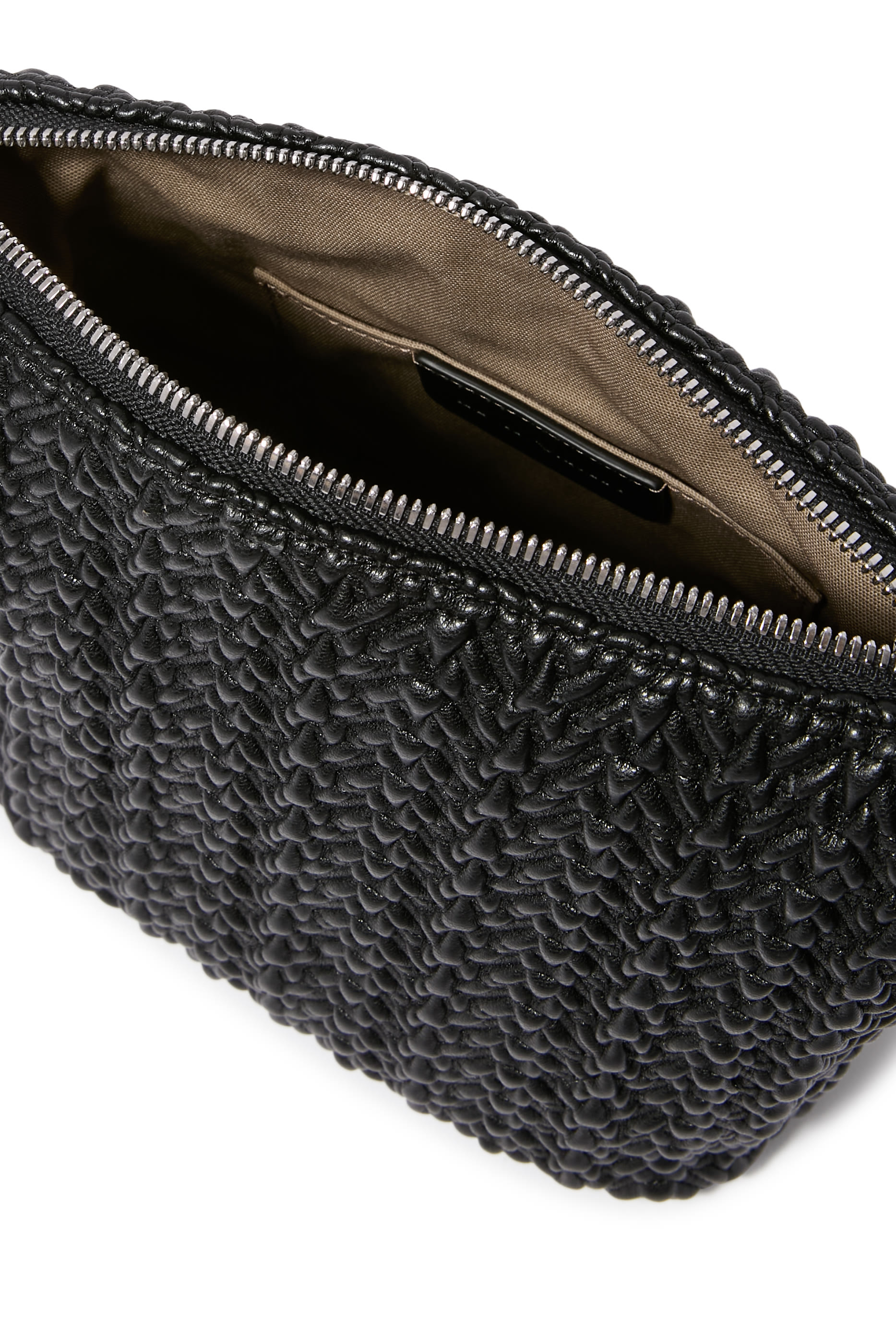 EA Logo Hobo Embossed Bag