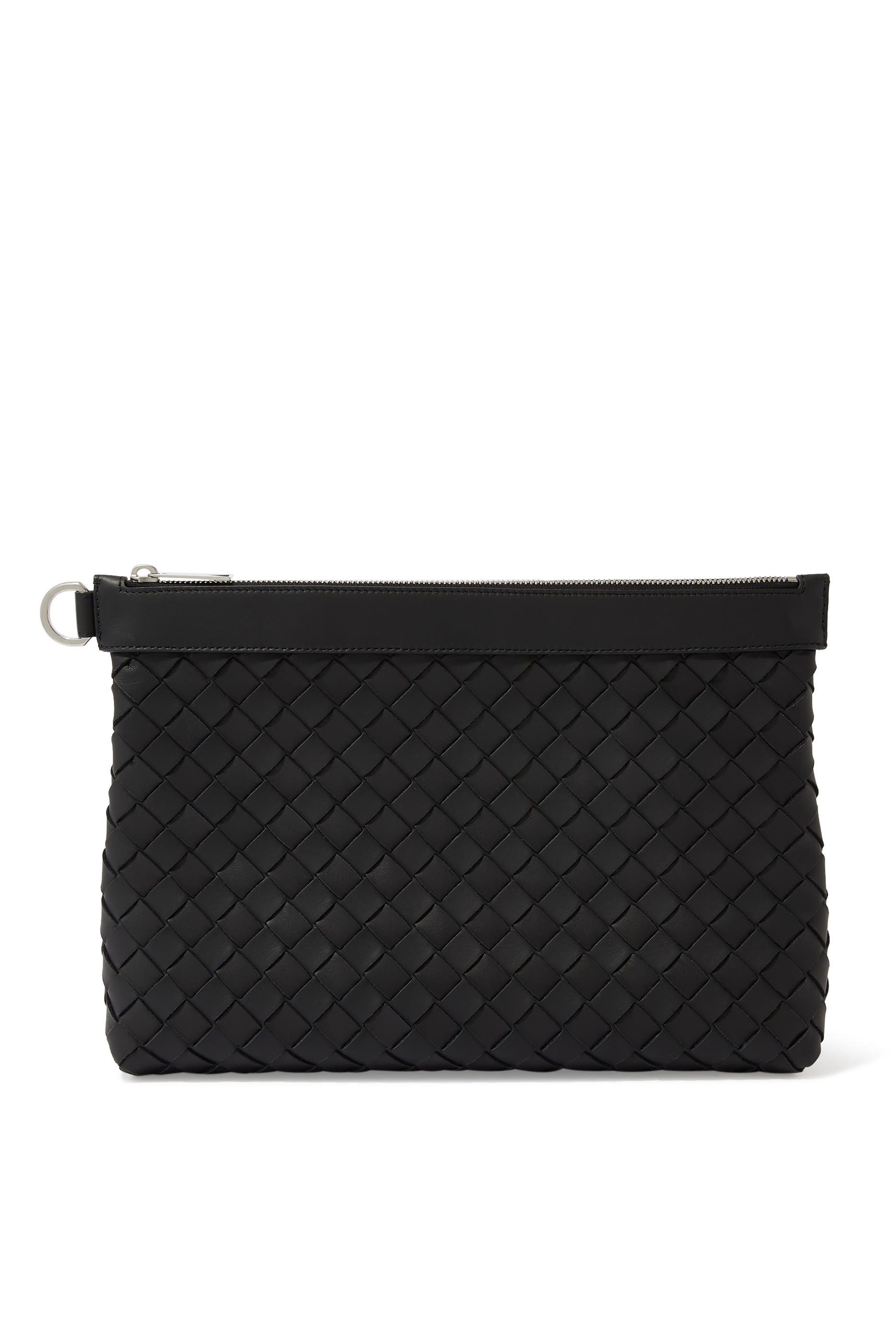 Intrecciato Leather Document Case