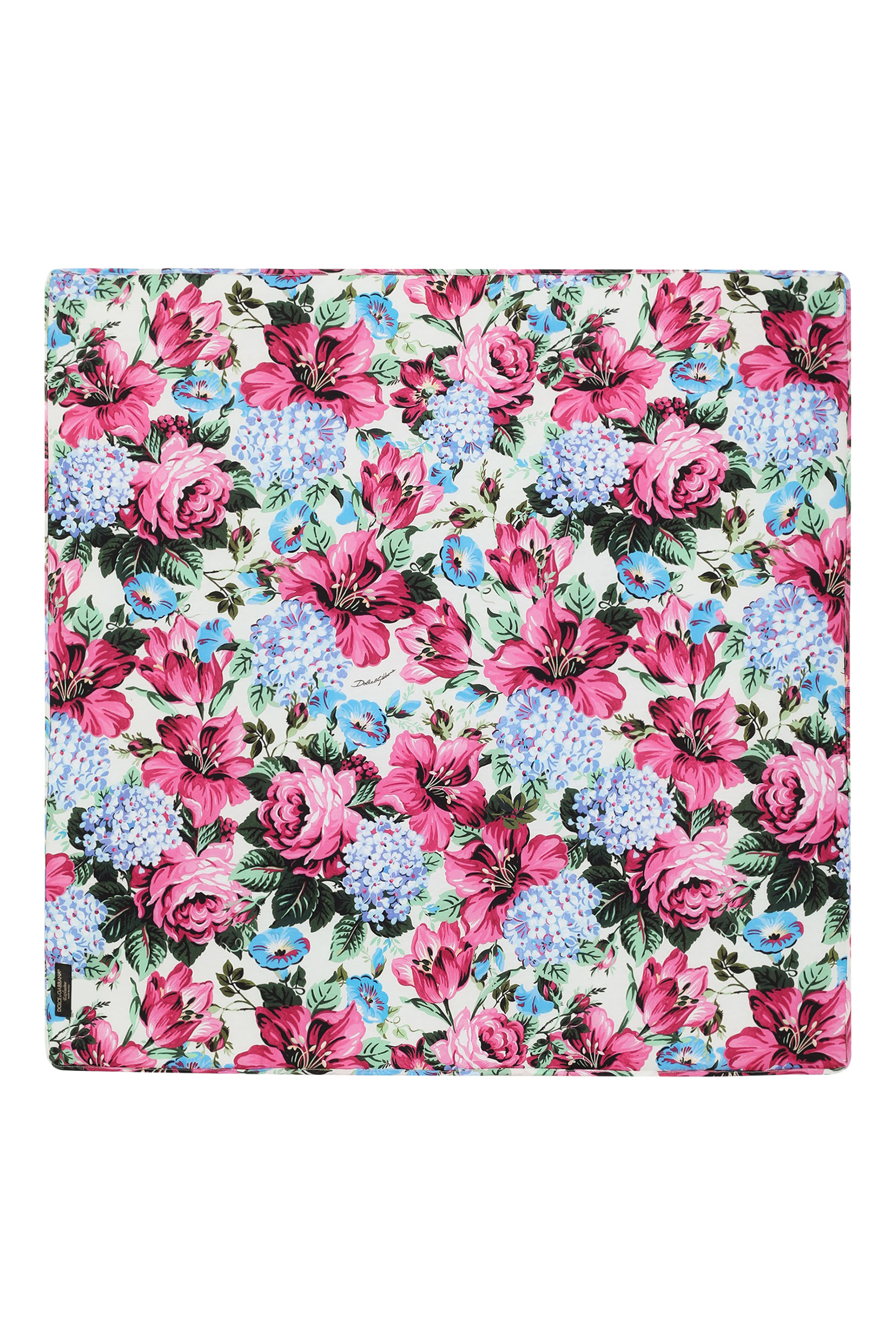 Kids Floral Interlock Blanket