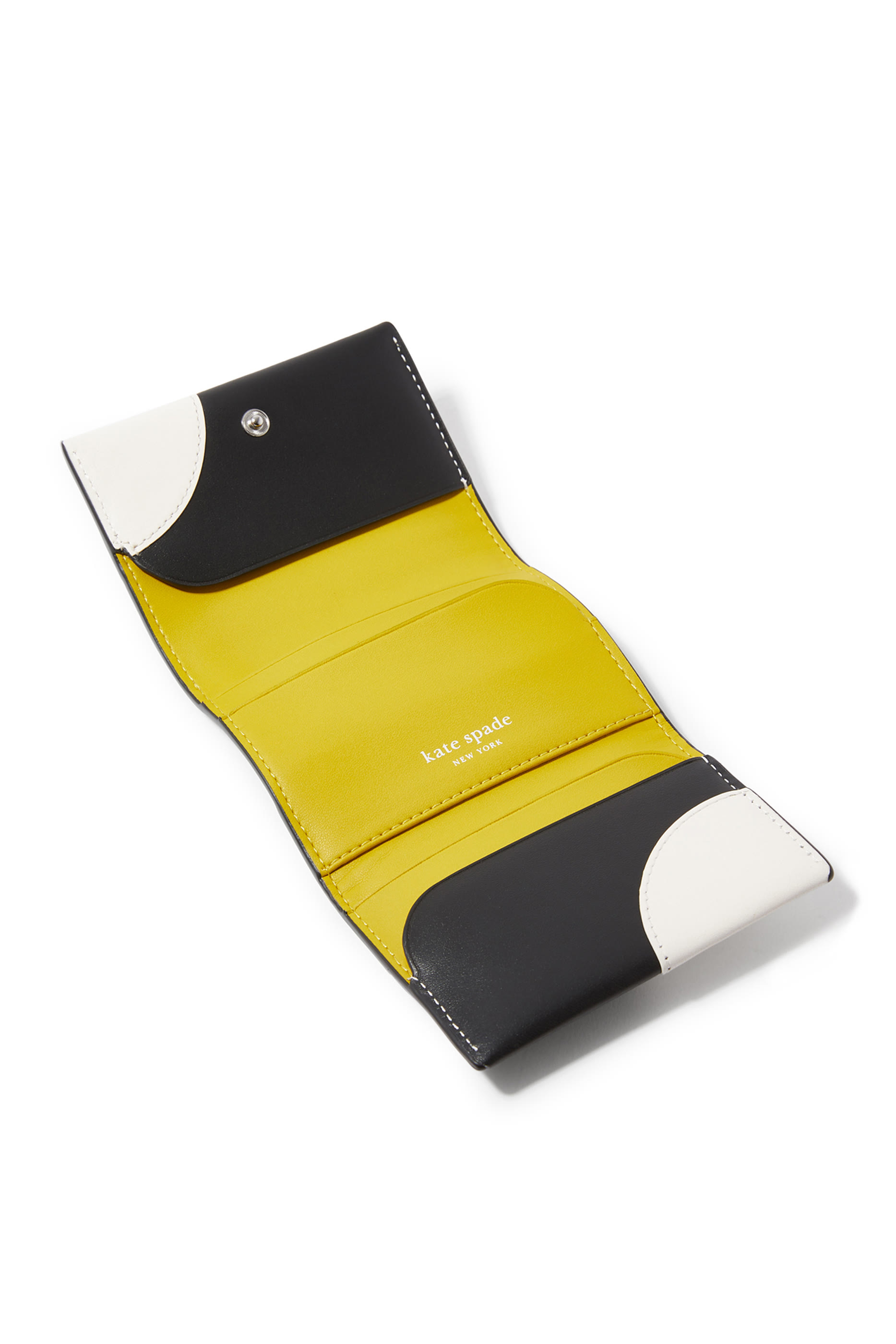 Label Card Case Trifold Wallet