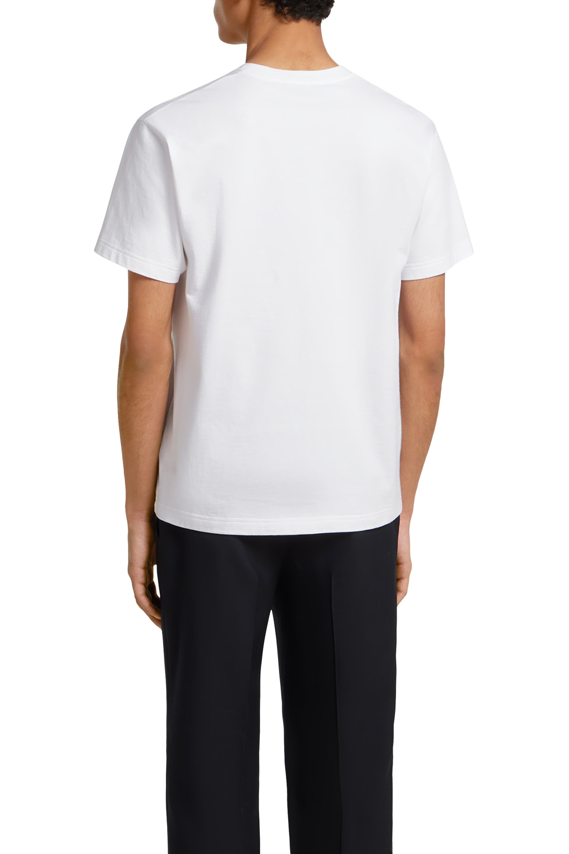 Logo Print Cotton Jersey T-Shirt