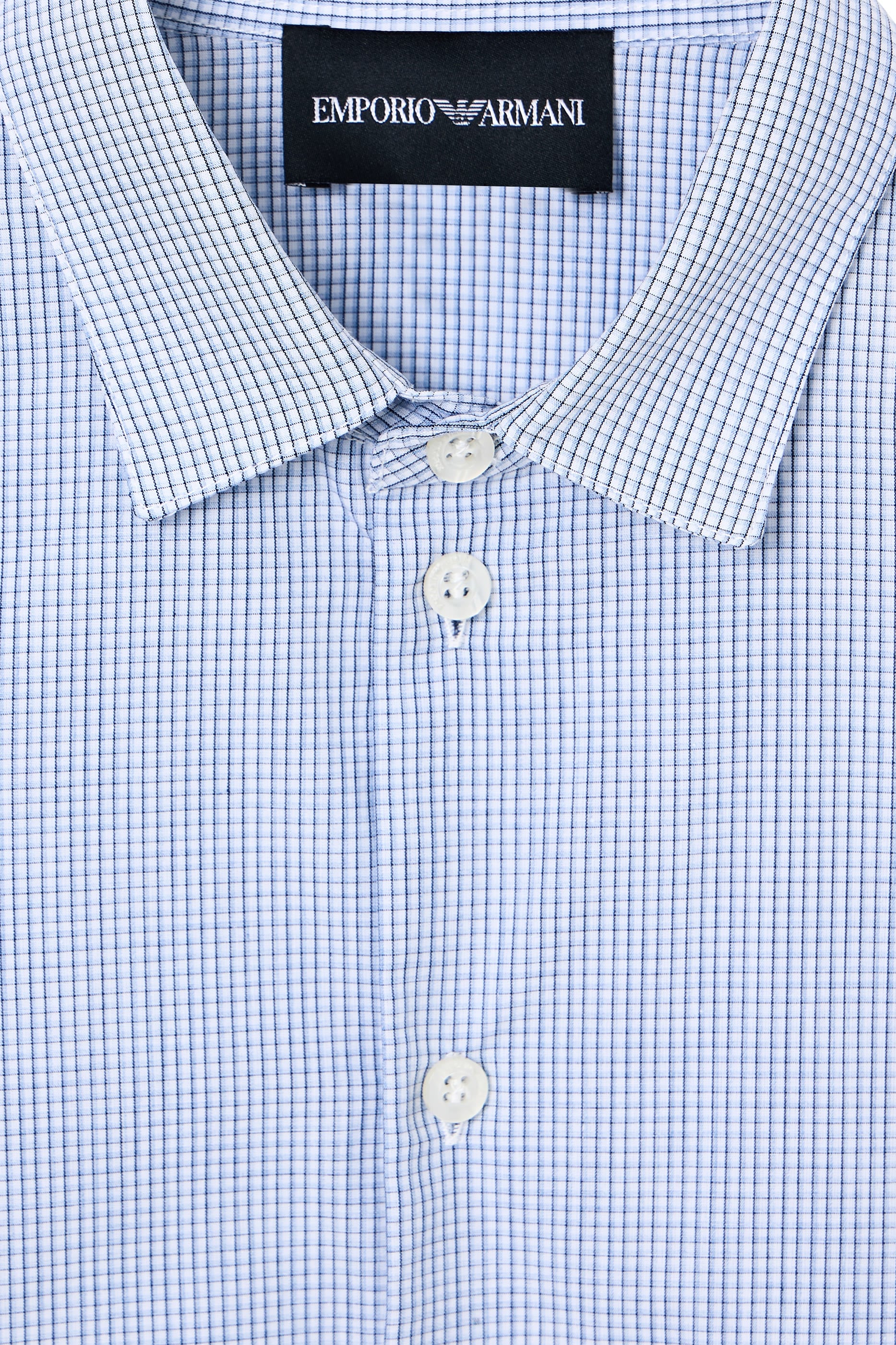 Kids Logo Checked Shirt