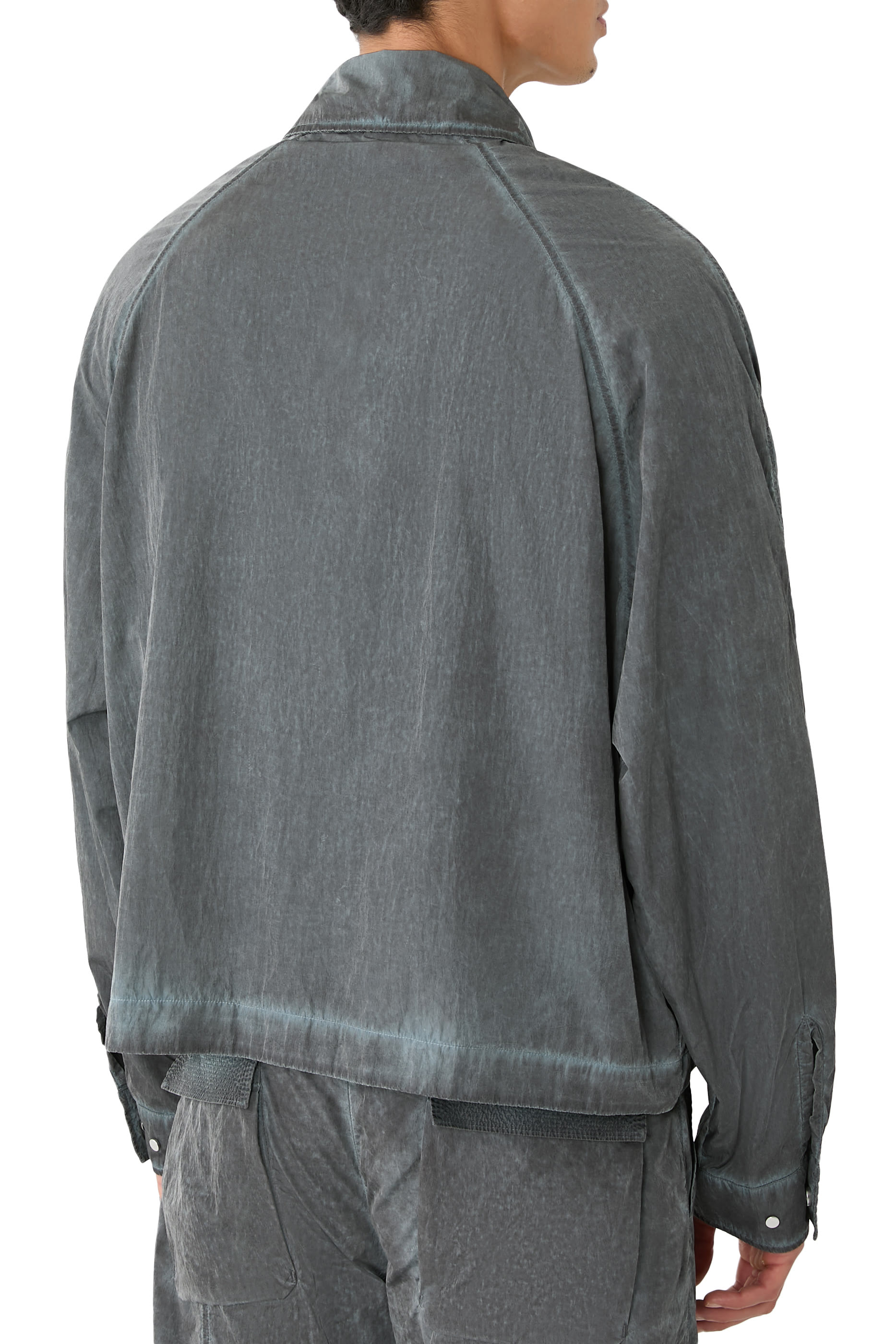 Cold Wash Raglan Overshirt