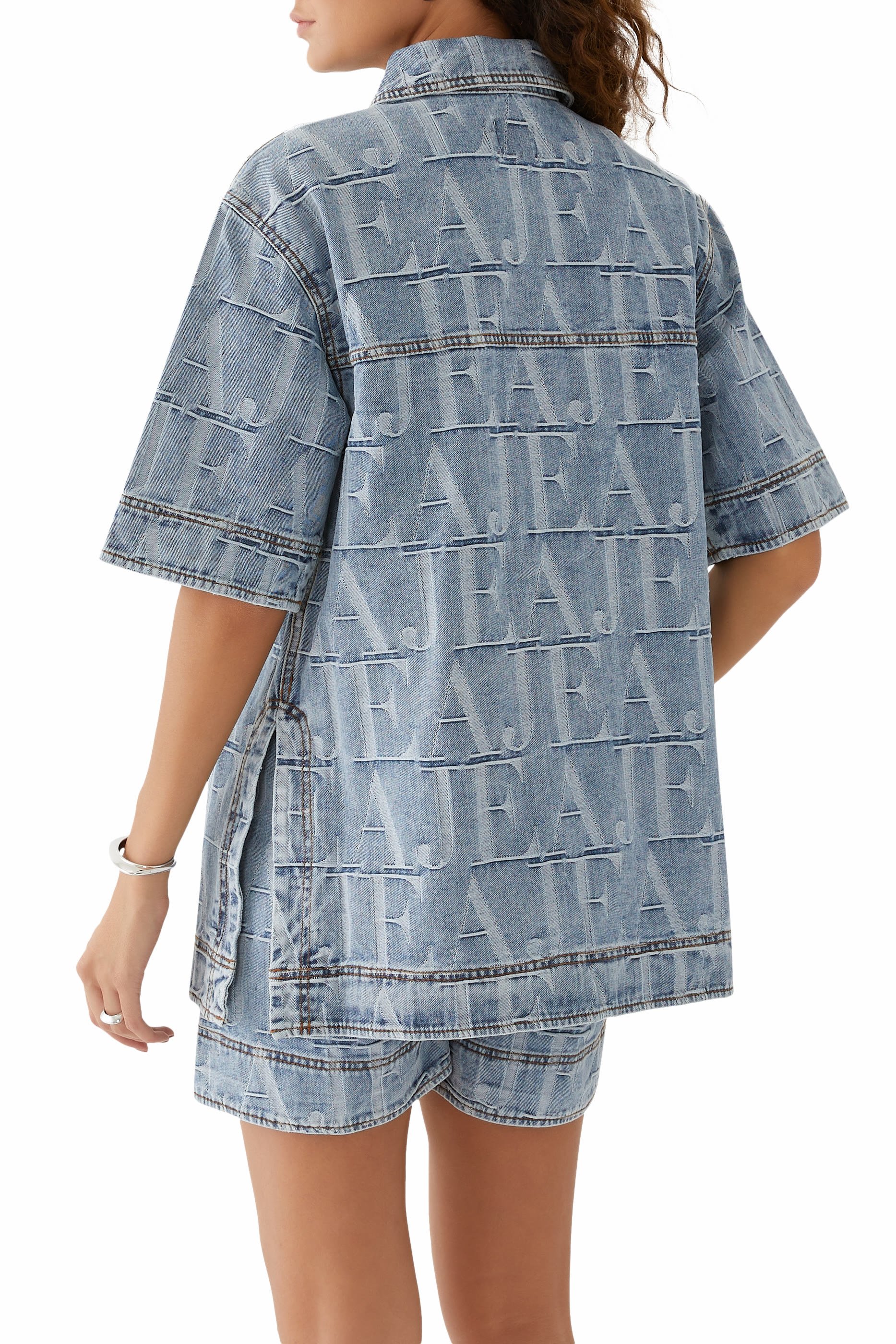 Nostalgia Jacquard Denim T-Shirt