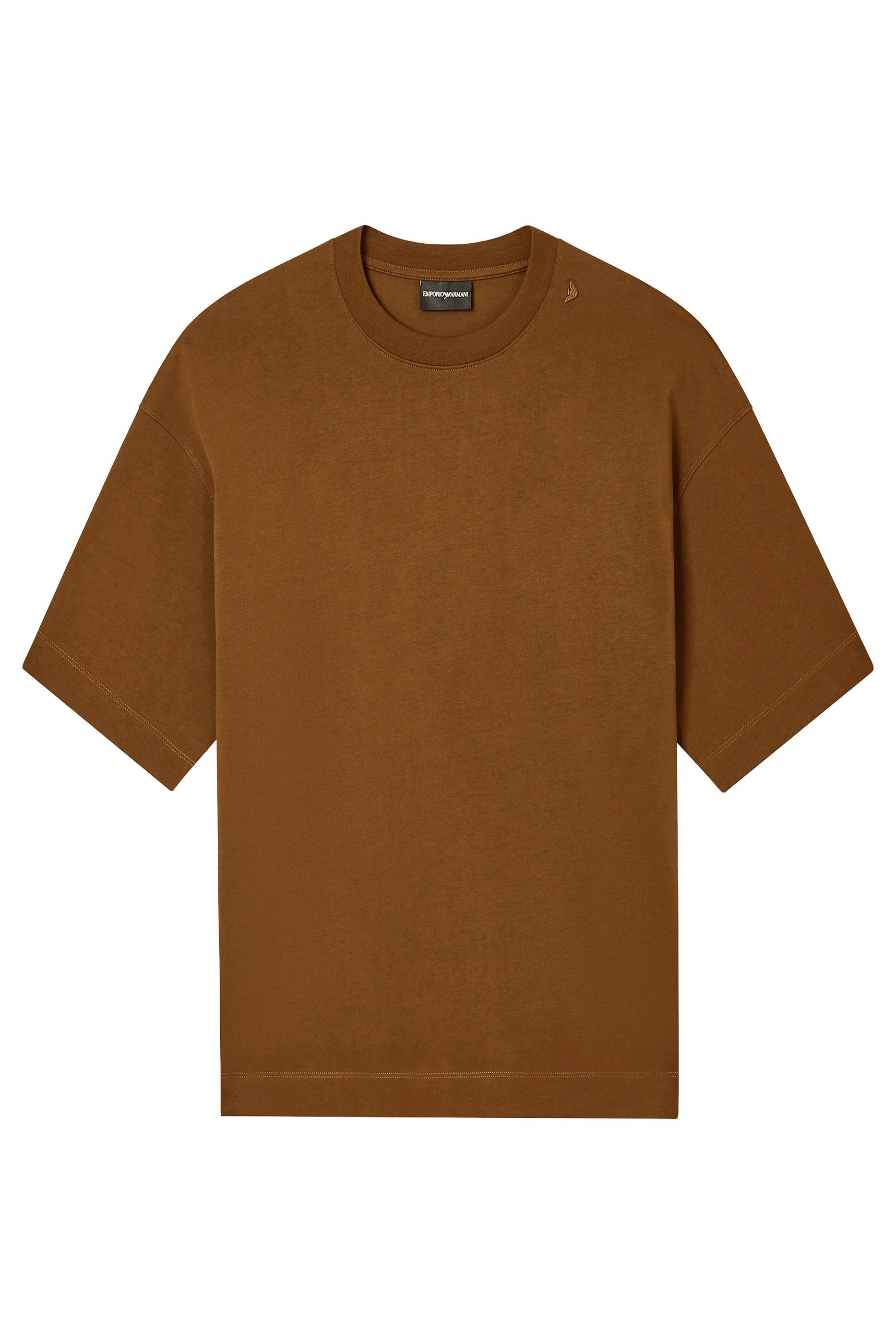 Micro Eagle Logo Collar T-Shirt