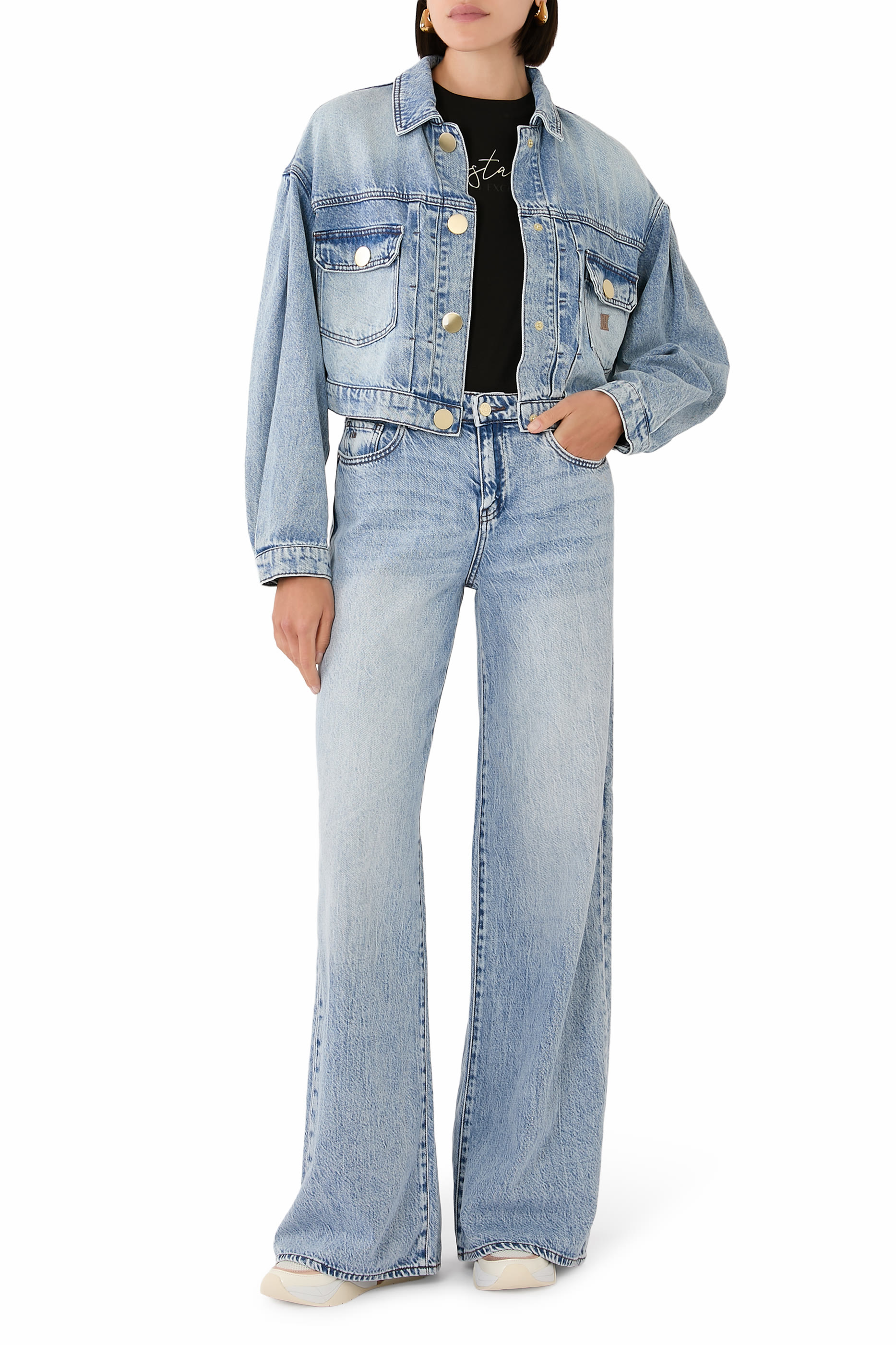Clubhouse Denim Crop Jacket