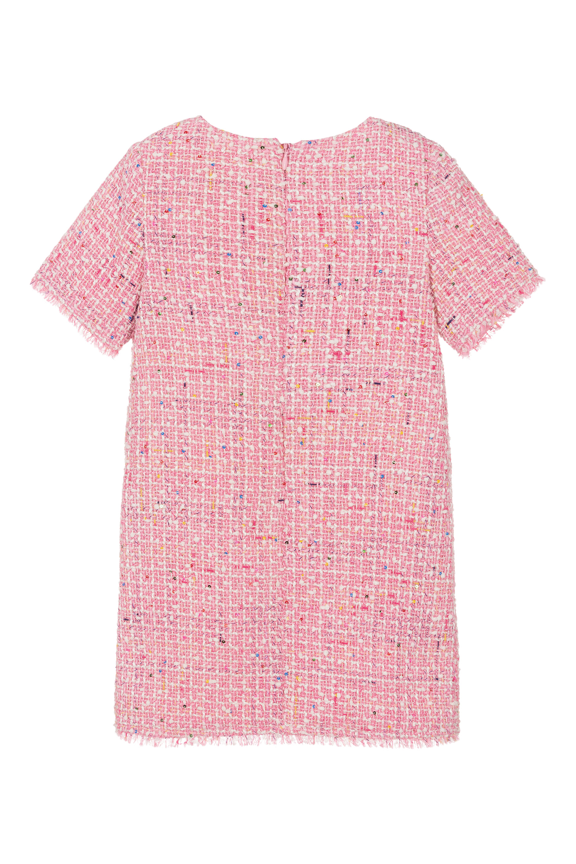 Kids Boucl&eacute;-Tweed Dress