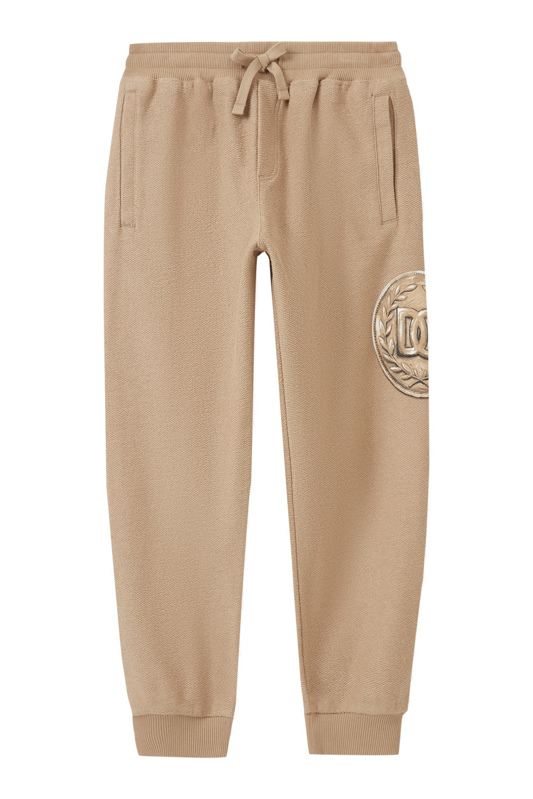 Kids Coin Print Cotton Joggers