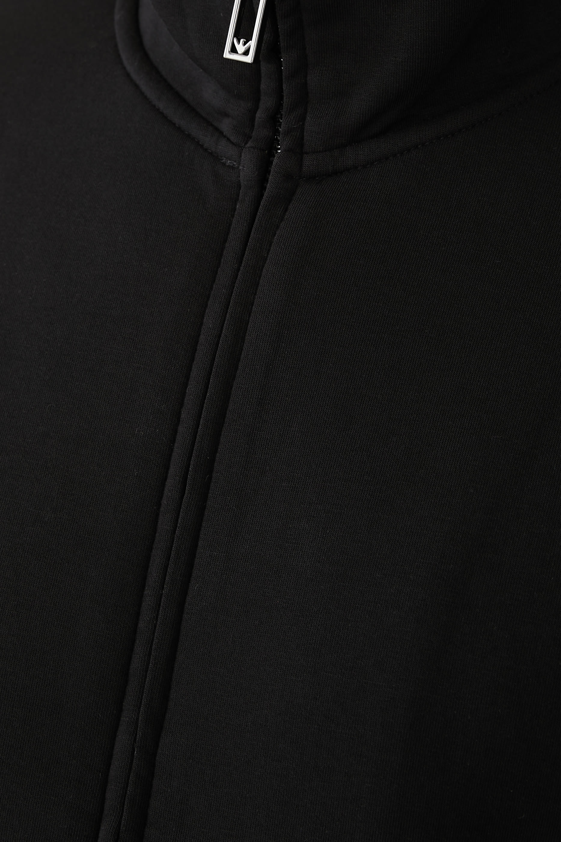 Jersey Zip-Up Sweatshirt