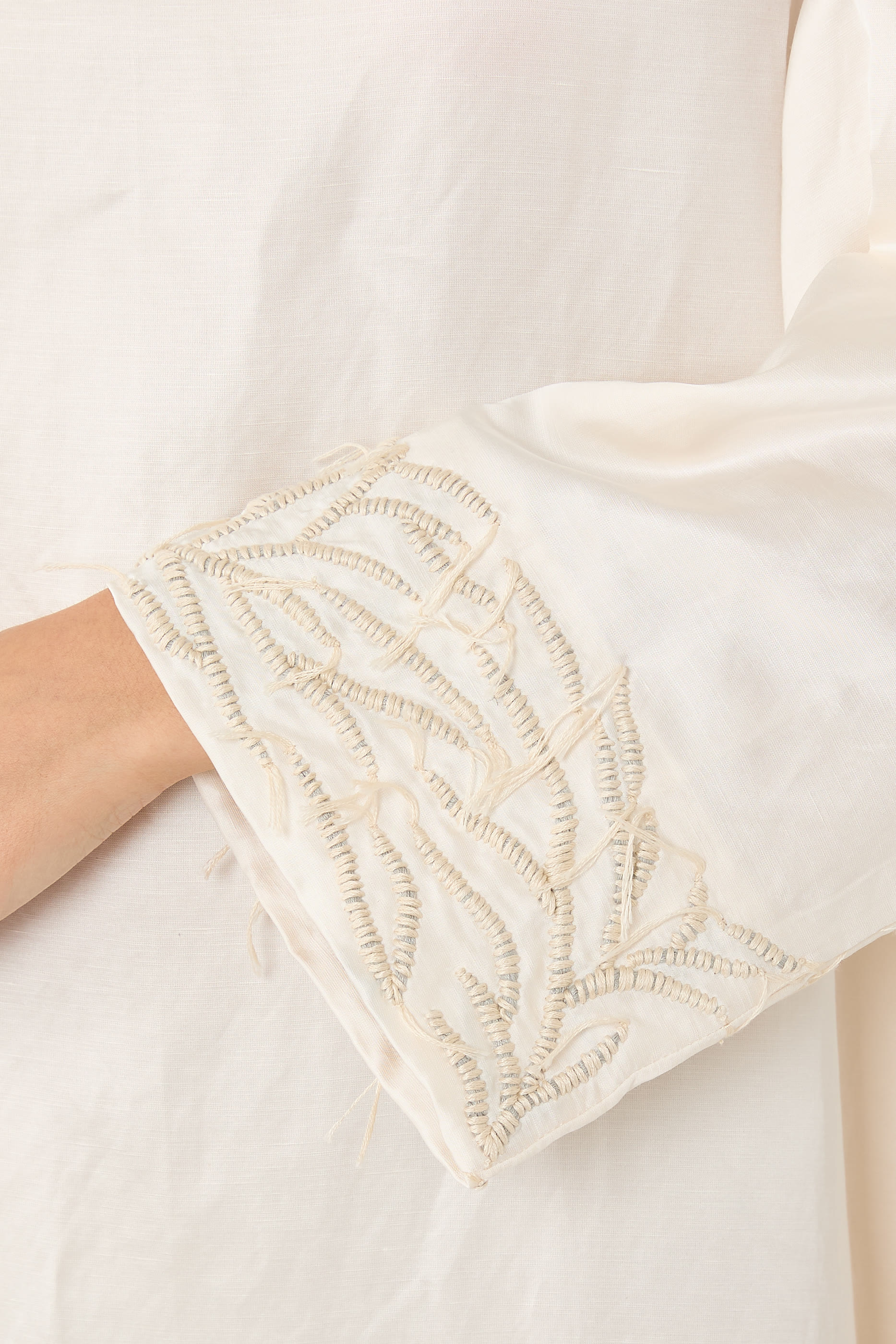 Embroidered Bell Sleeve Dress 