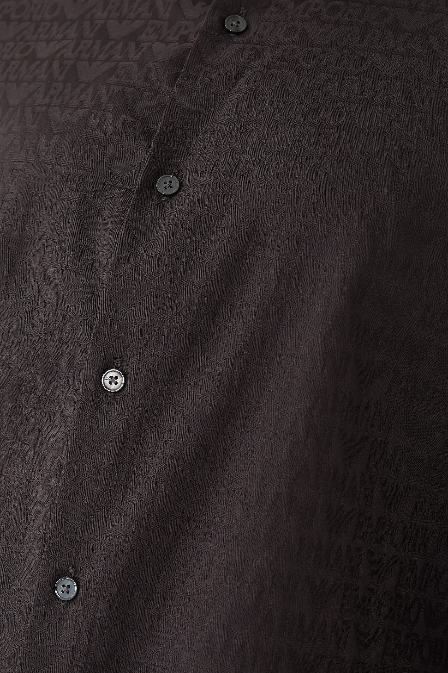All-over Jacquard Logo Shirt