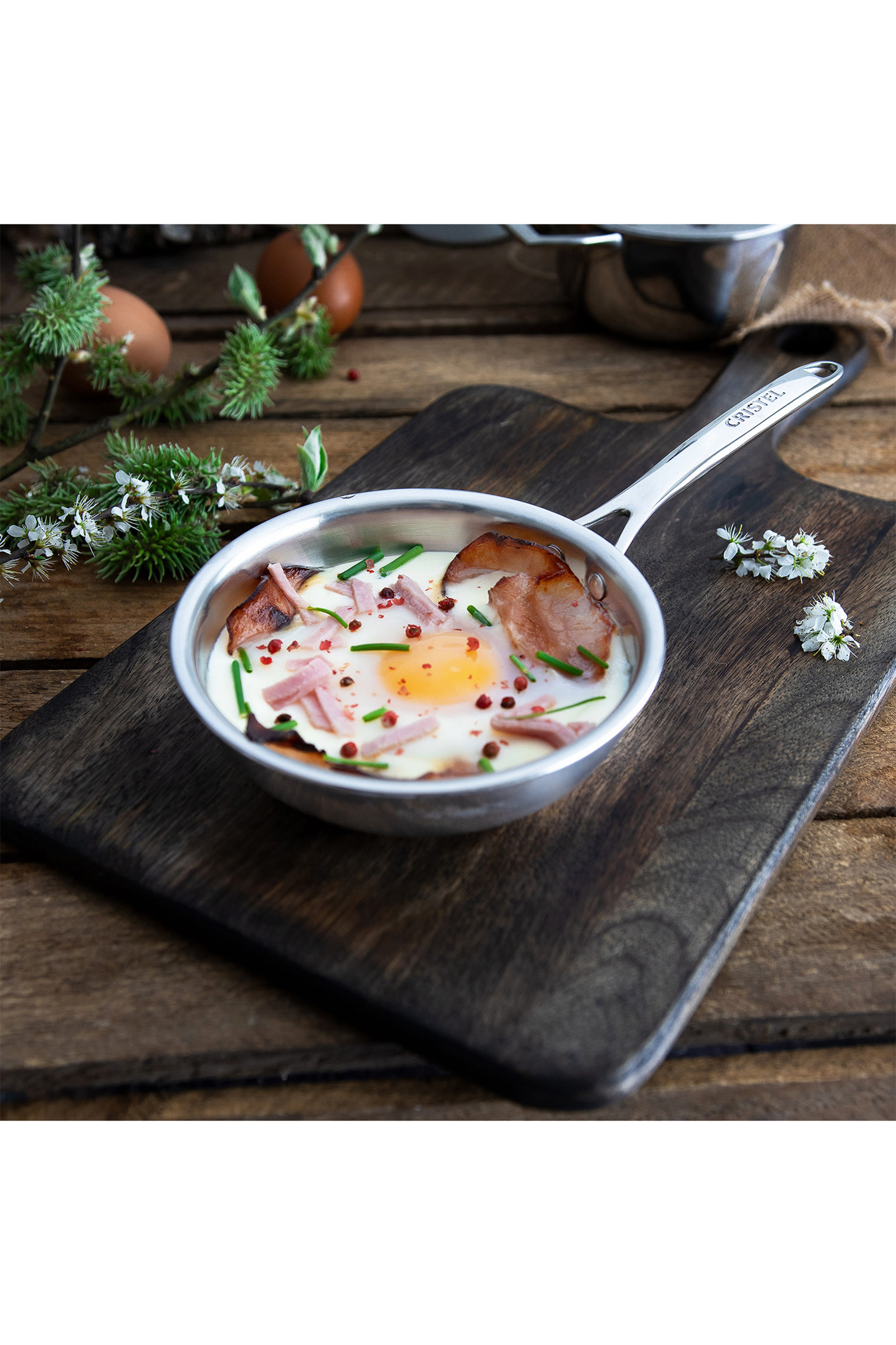 Castel Pro Mini Fry Pan with Fixed Handle