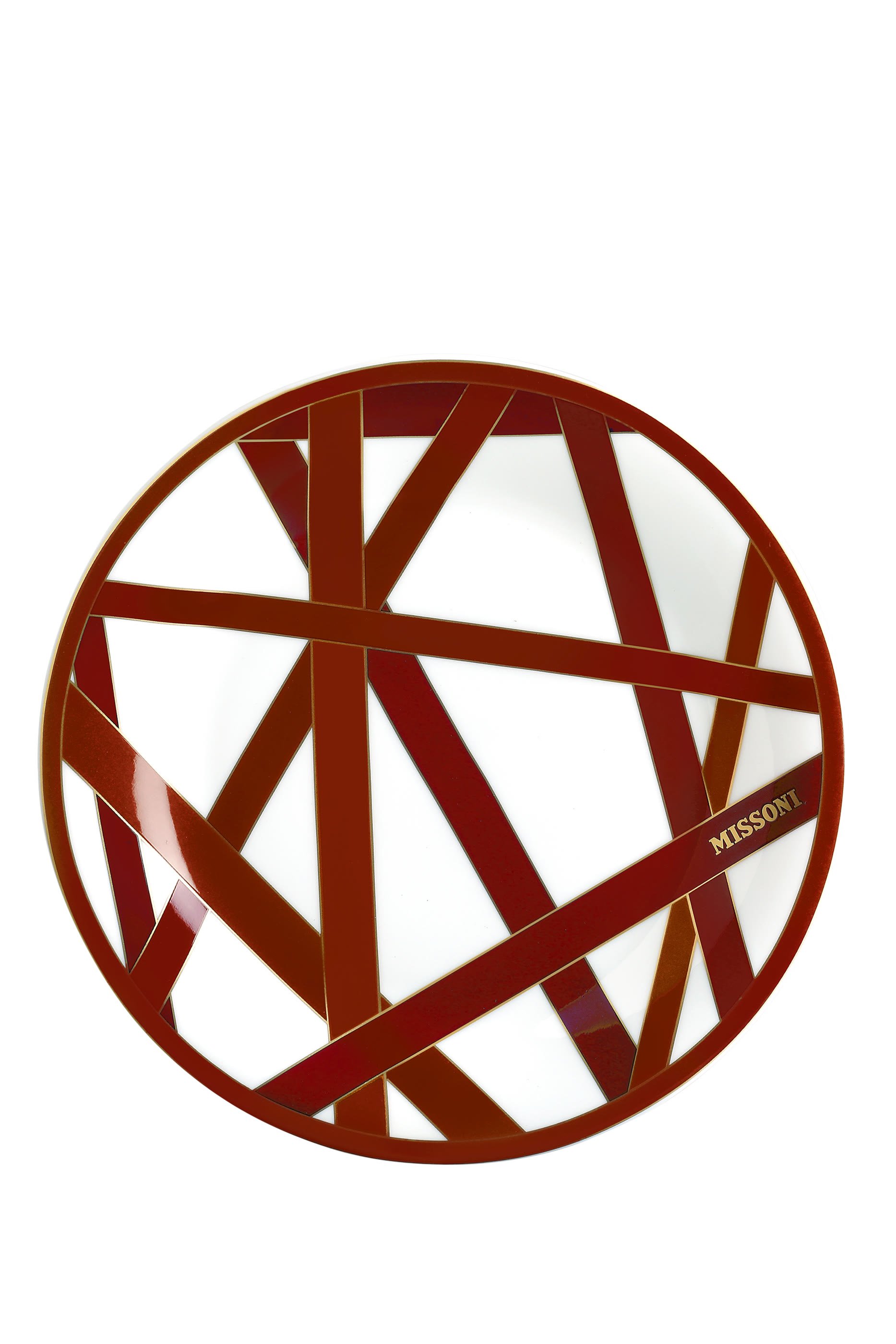 Nastri Bordeaux Bread Plate