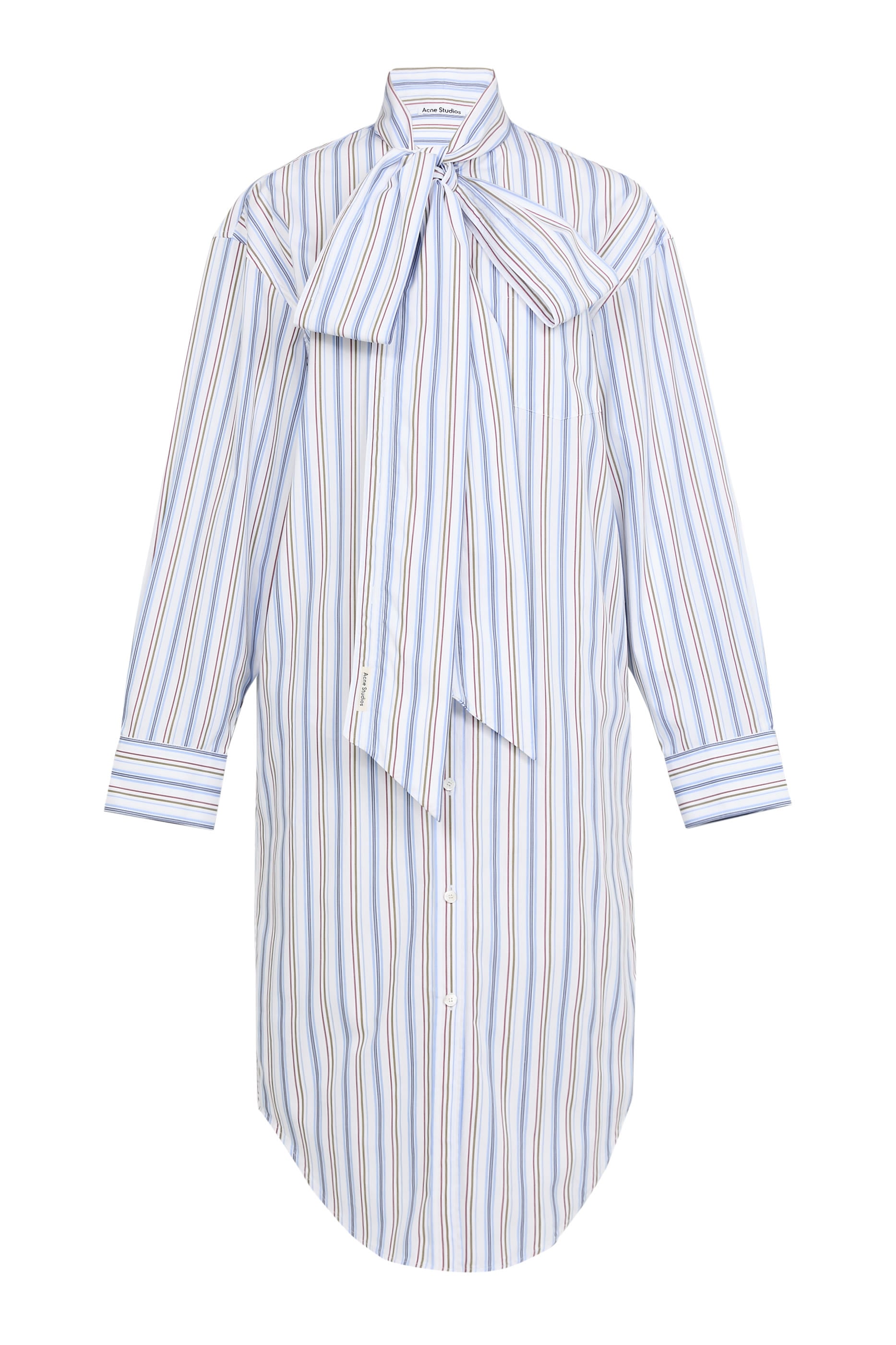 Striped Shirt Dress 