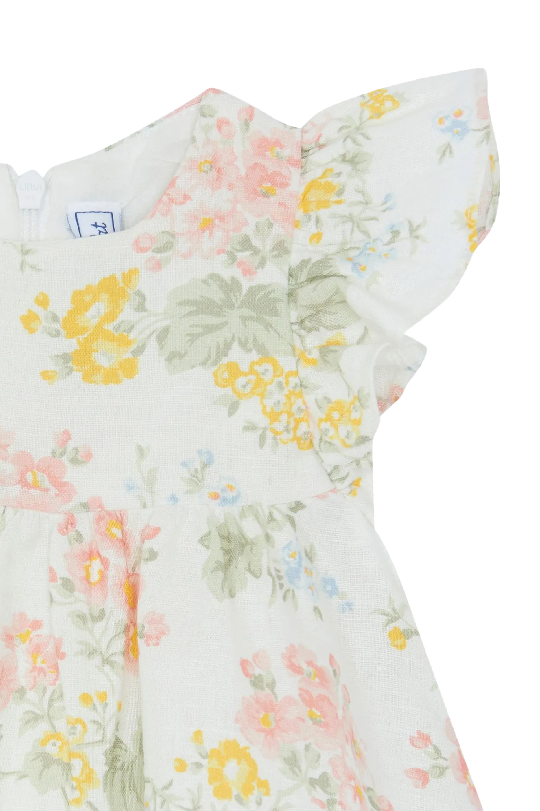 Kids Embroidered Floral Dress
