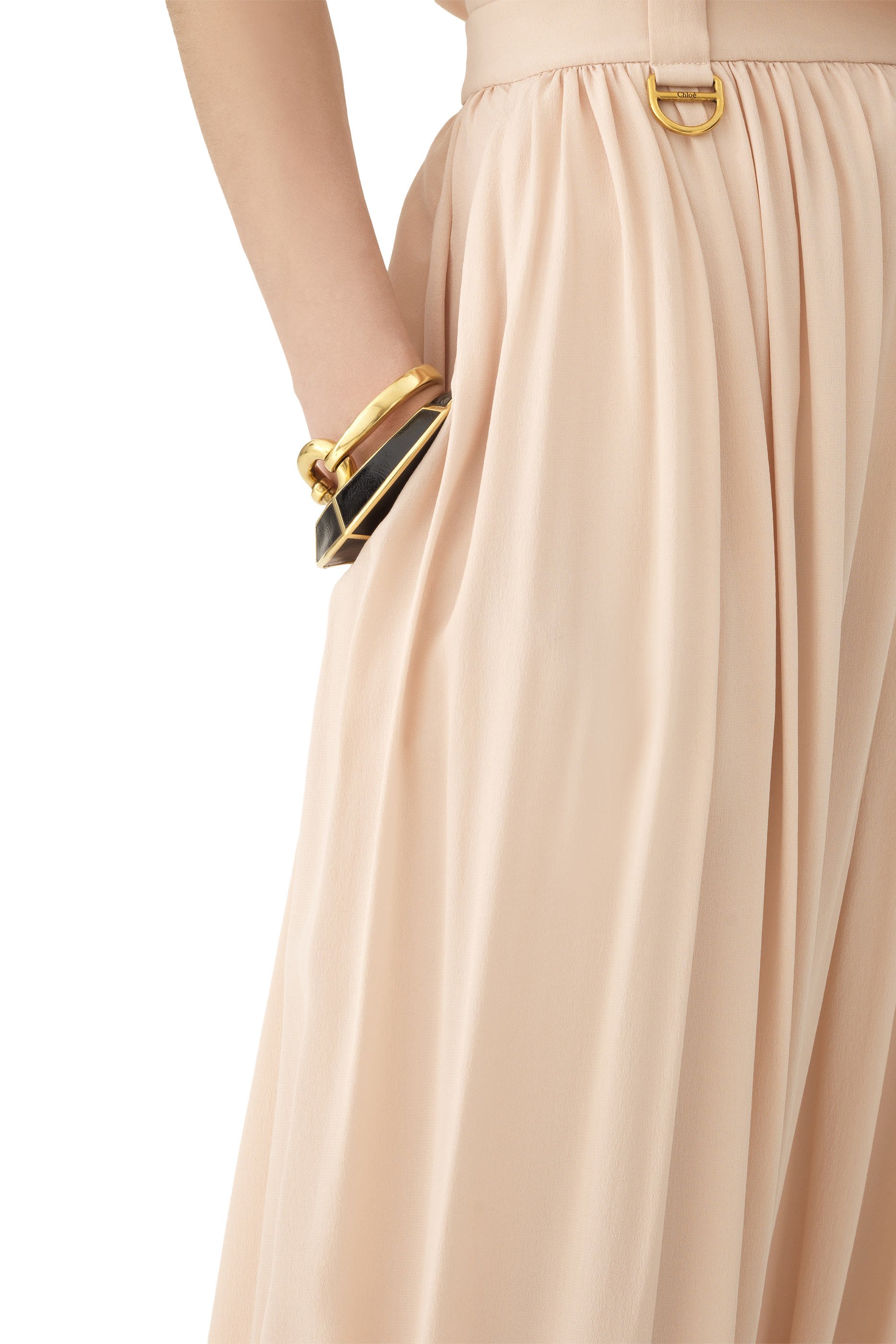 Flowy Pleated Trousers