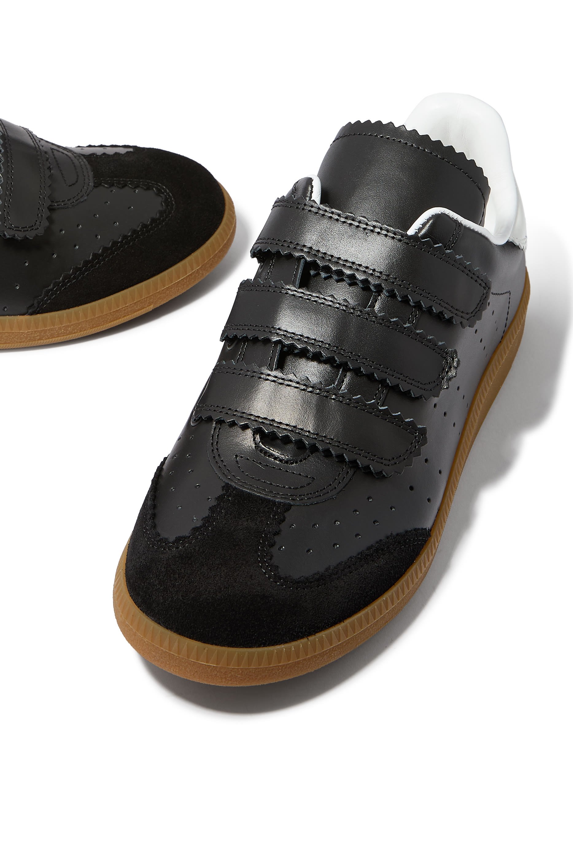 Beth Low-Top Leather Sneakers