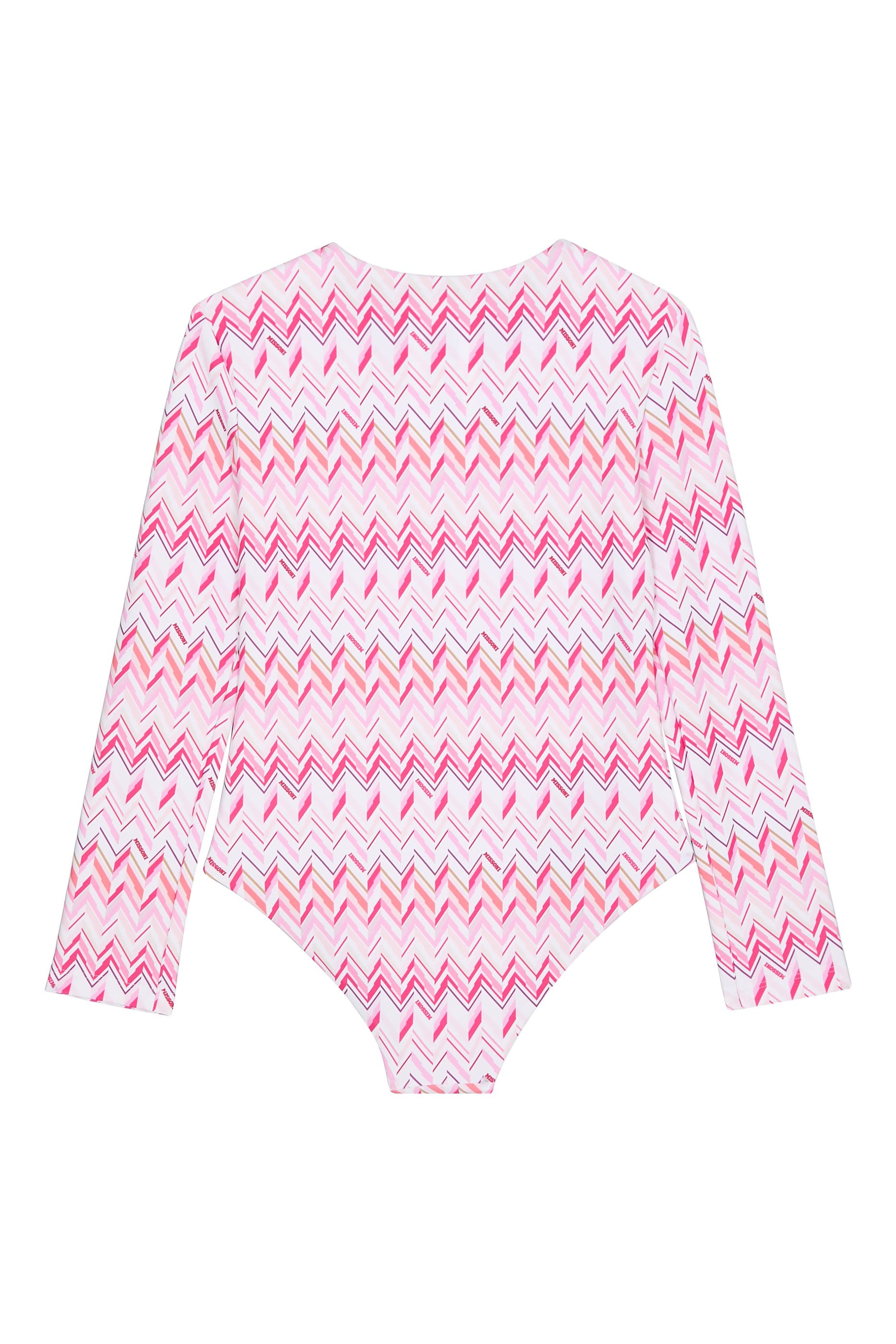 Kids  Zig Zag One Piece Swimsuit