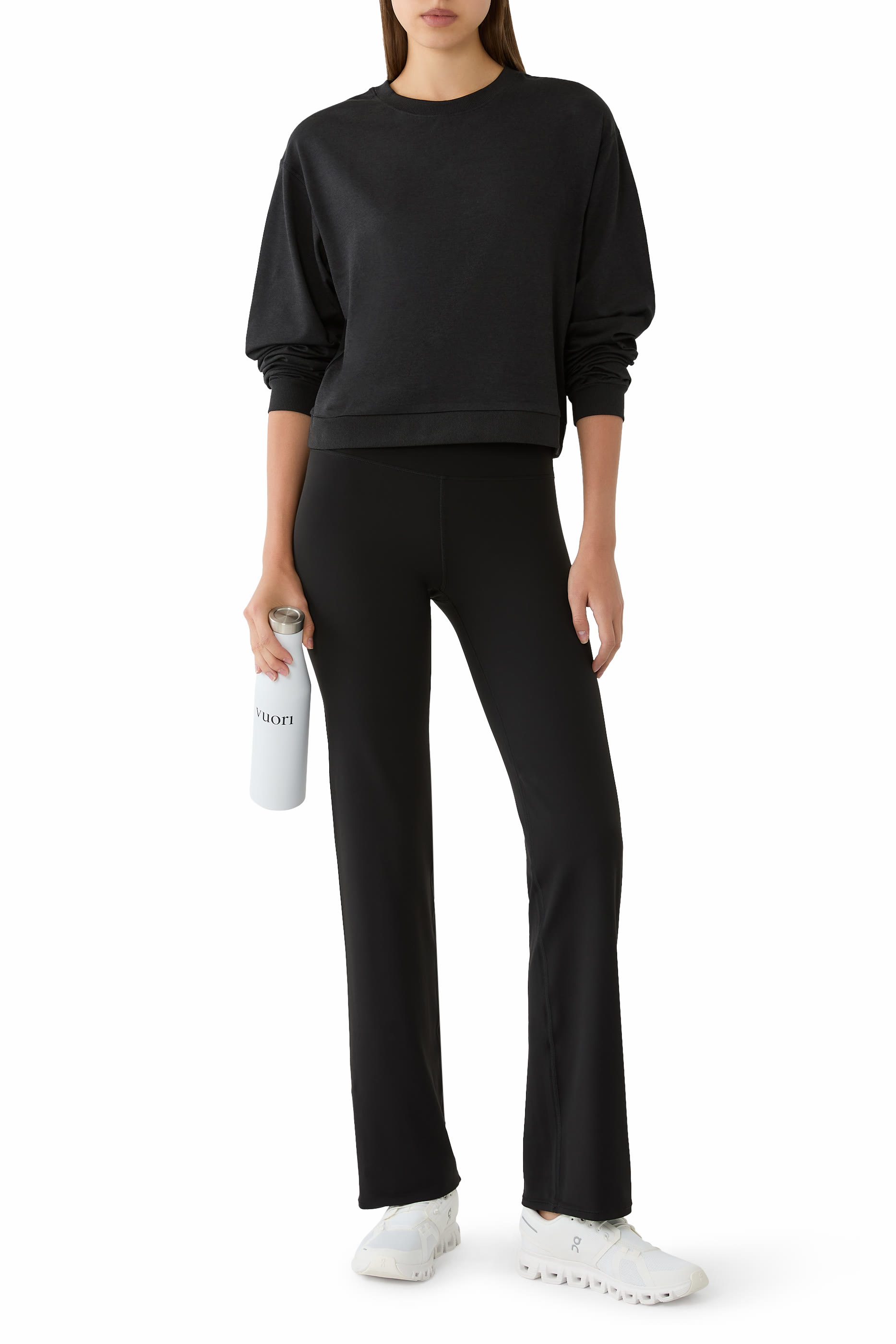 Long Sleeve Halo Crewneck Pullover