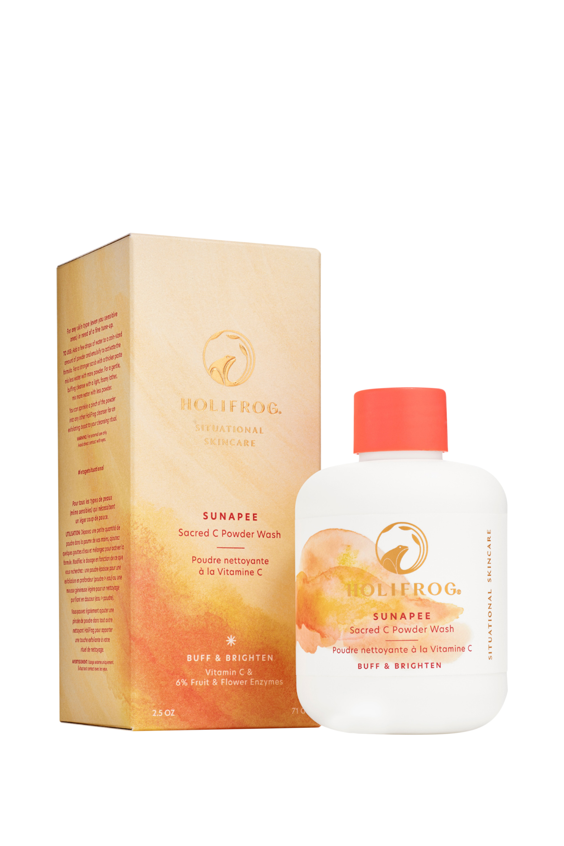 Sunapee Sacred-C Brightening Powder Wash